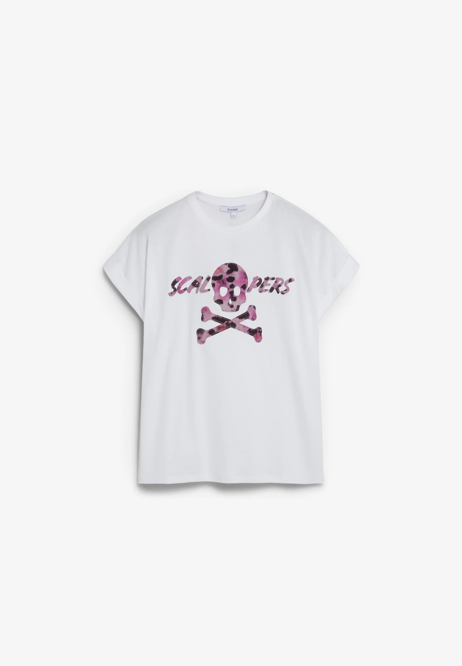 ANIMAL PRINT T-SHIRT WITH SKULL - Image 6