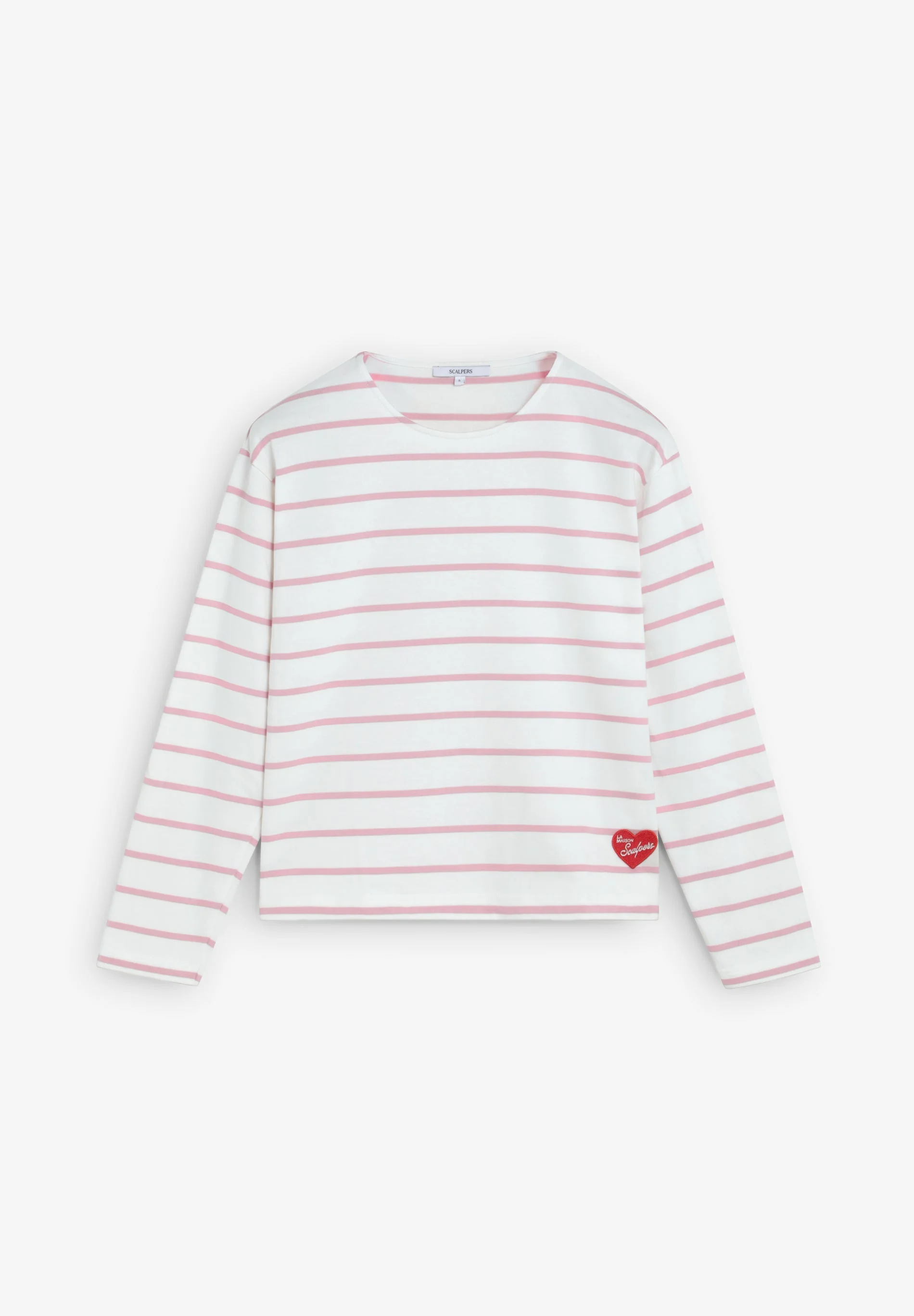 STRIPED T-SHIRT WITH PATCH - Image 5