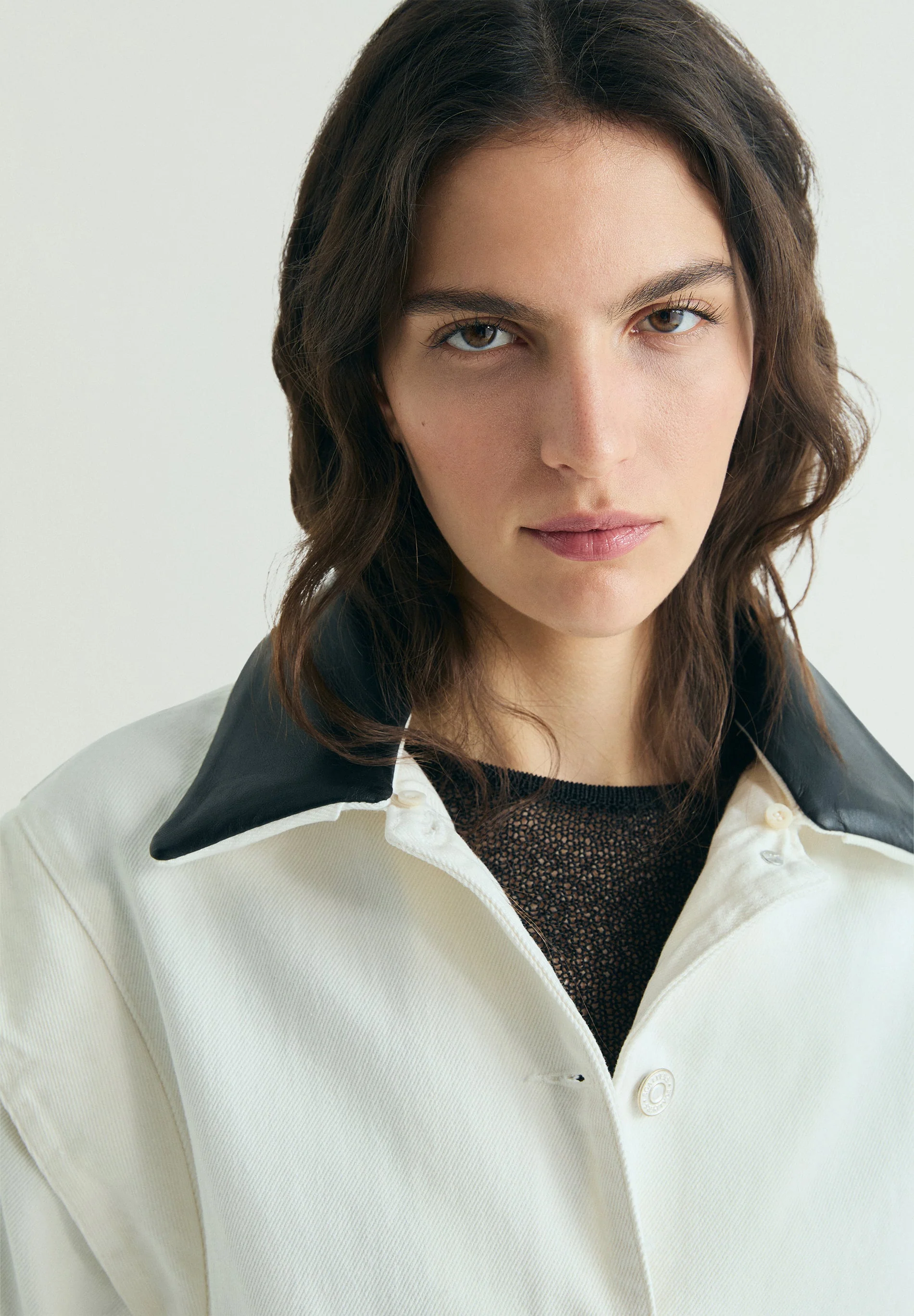 CONTRAST DENIM JACKET - Image 3