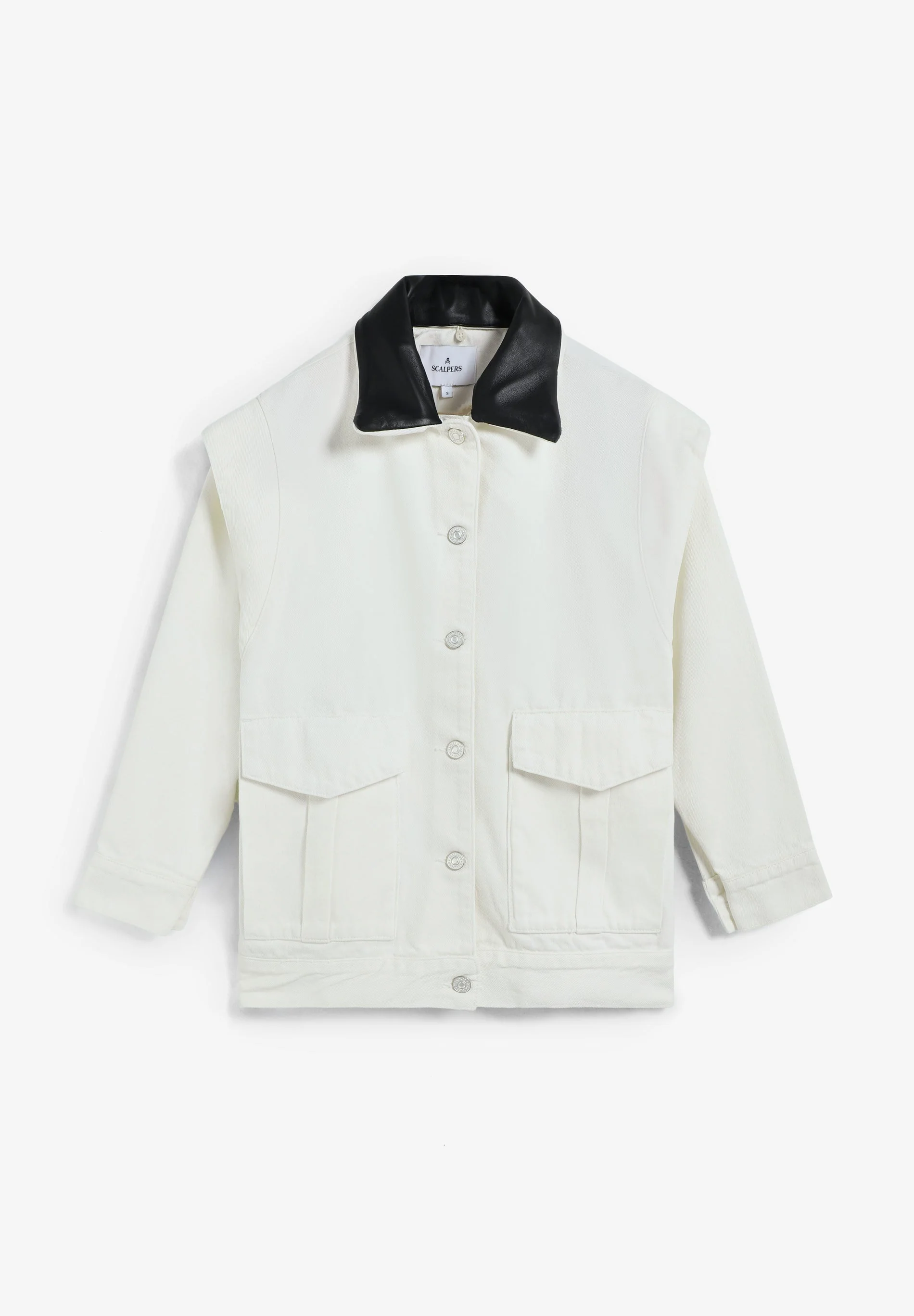 CONTRAST DENIM JACKET - Image 5
