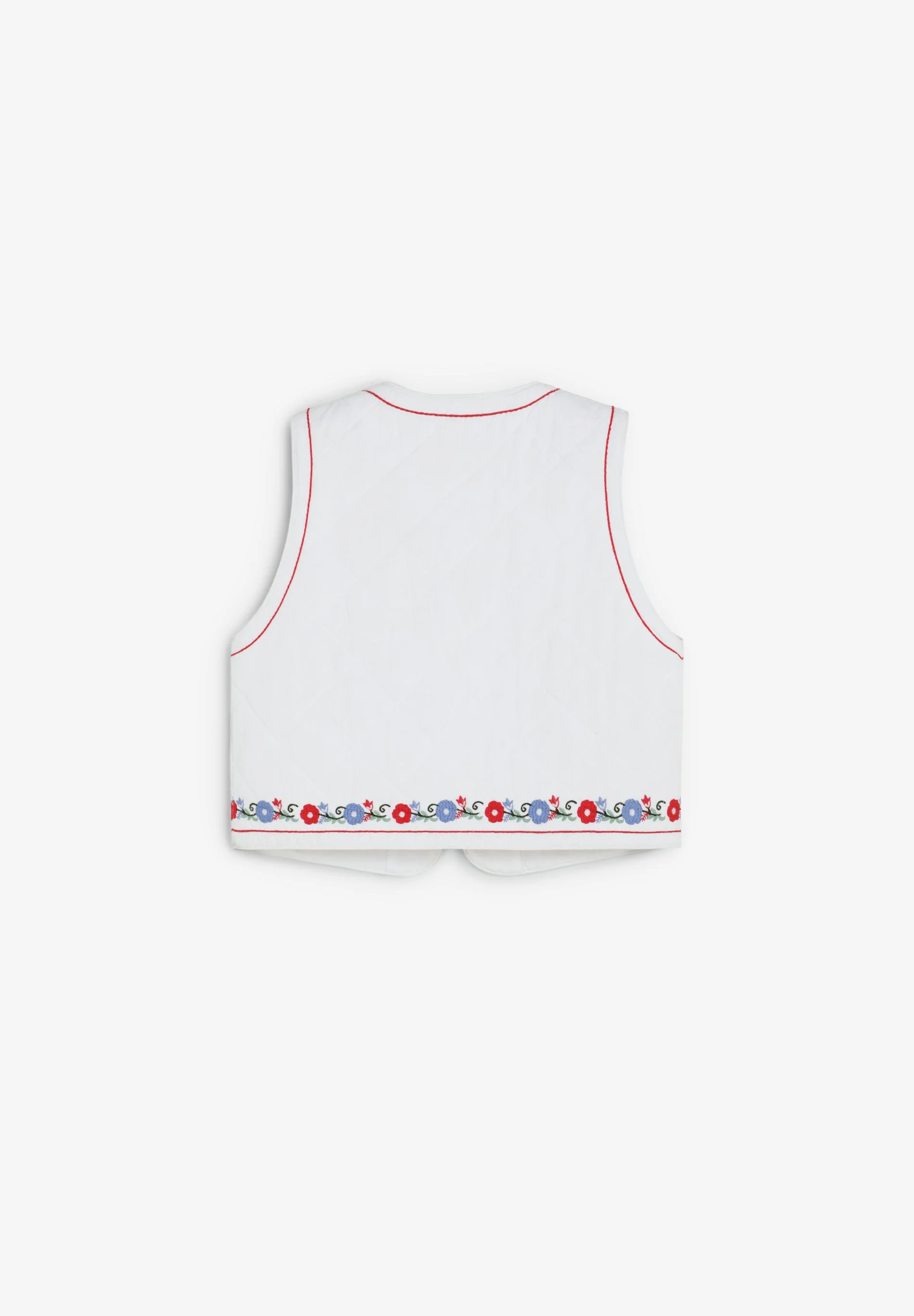 EMBROIDERED QUILTED WAISTCOAT - Image 5
