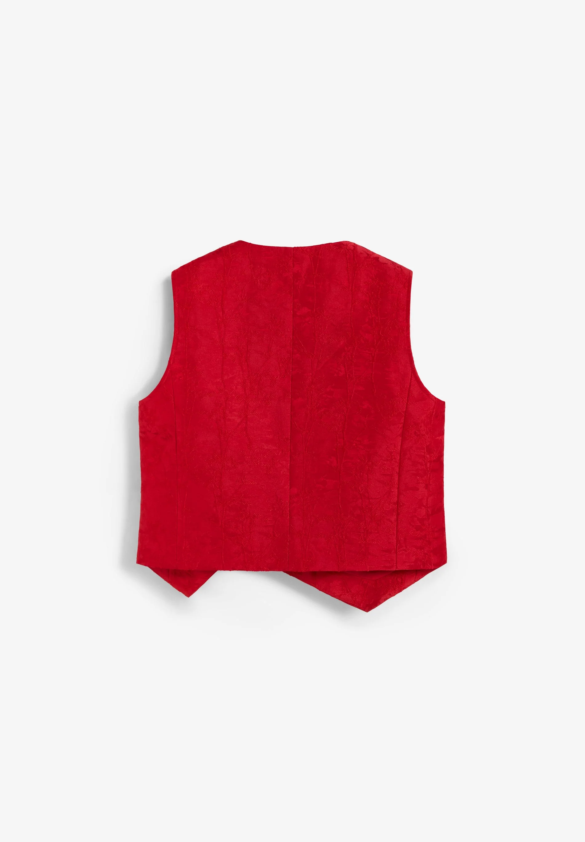 ASYMMETRIC BROCADE WAISTCOAT - Image 6