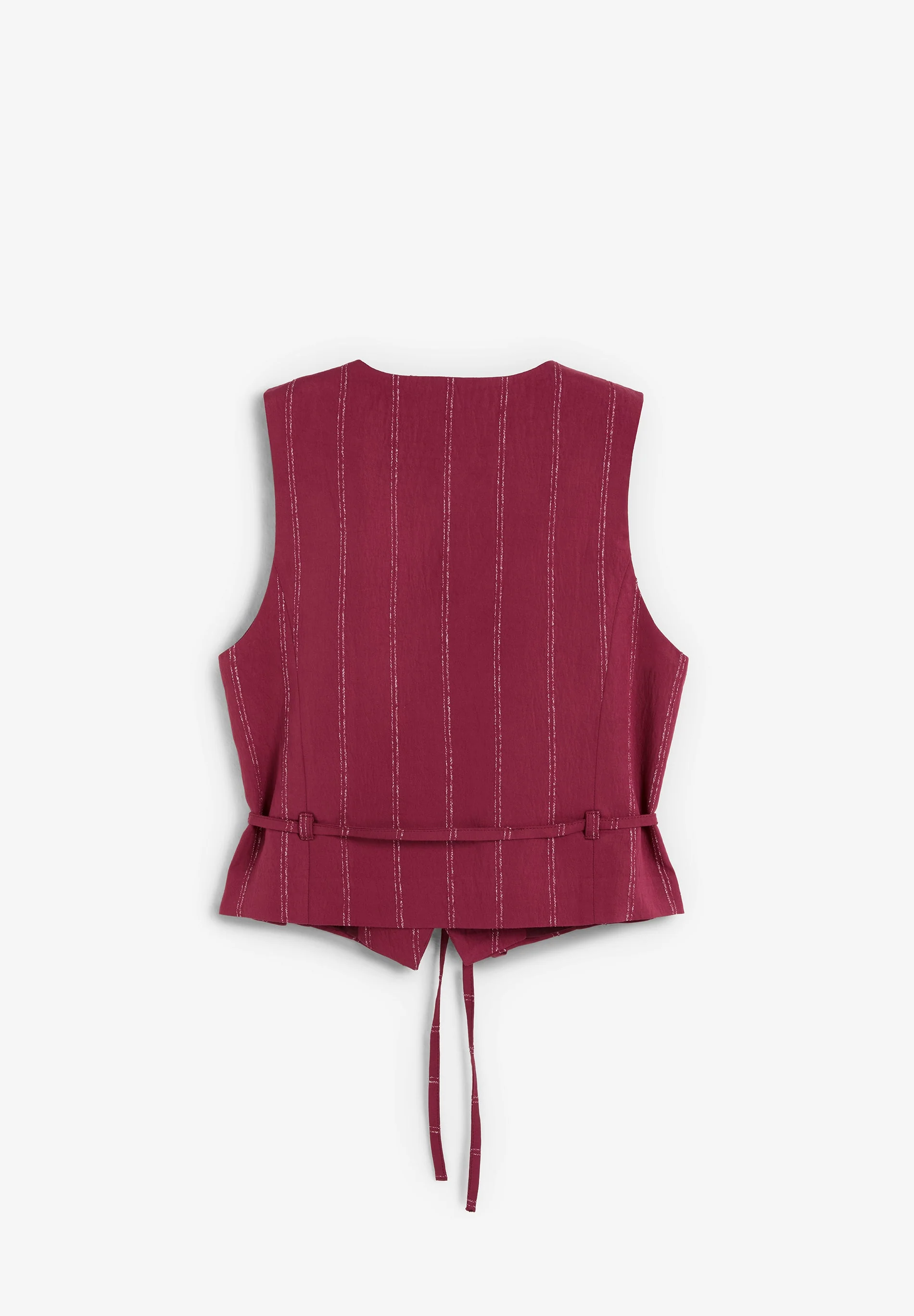LONG DOUBLE-BREASTED WAISTCOAT - Image 5