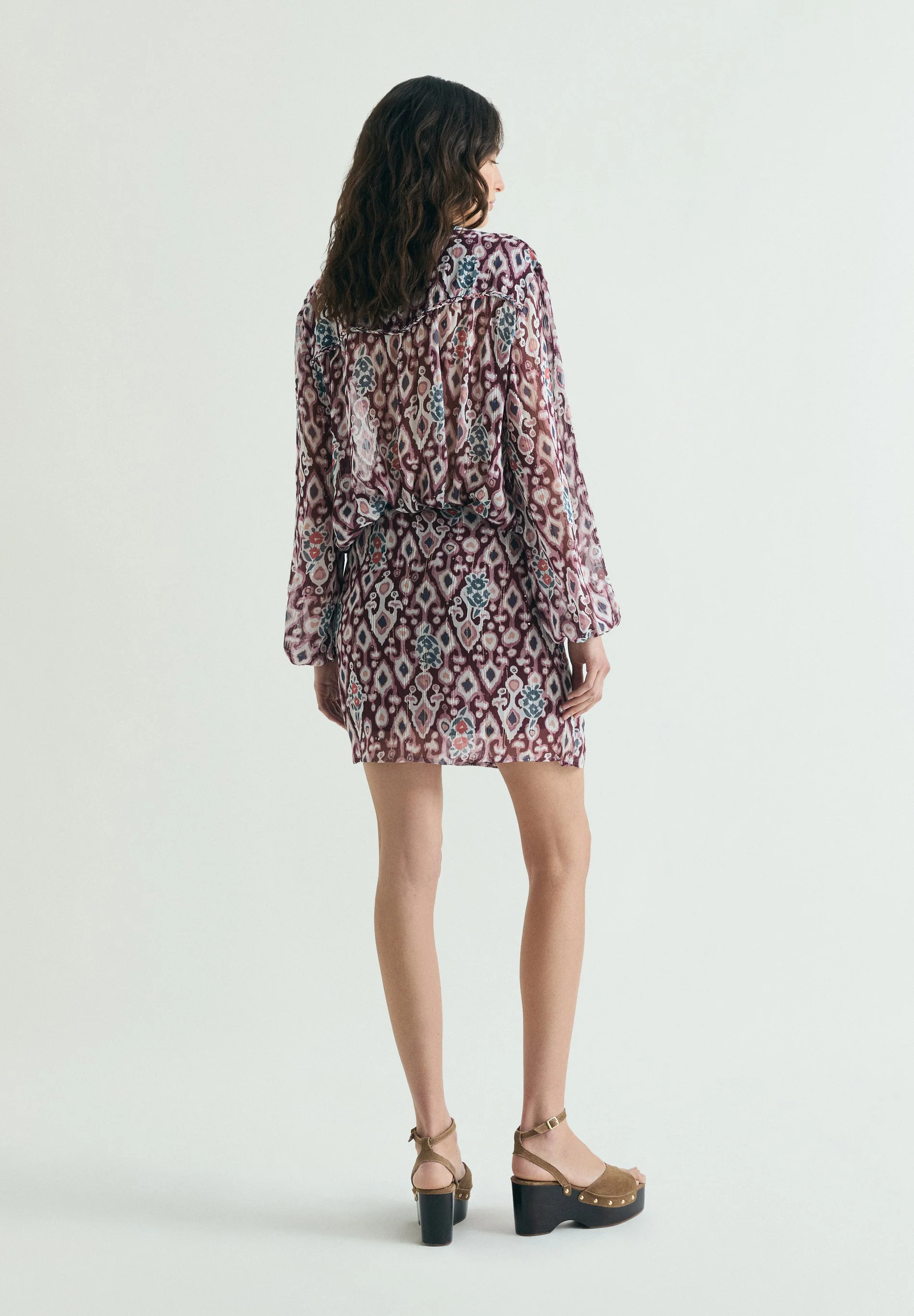 PRINTED MINI SKIRT - Image 4