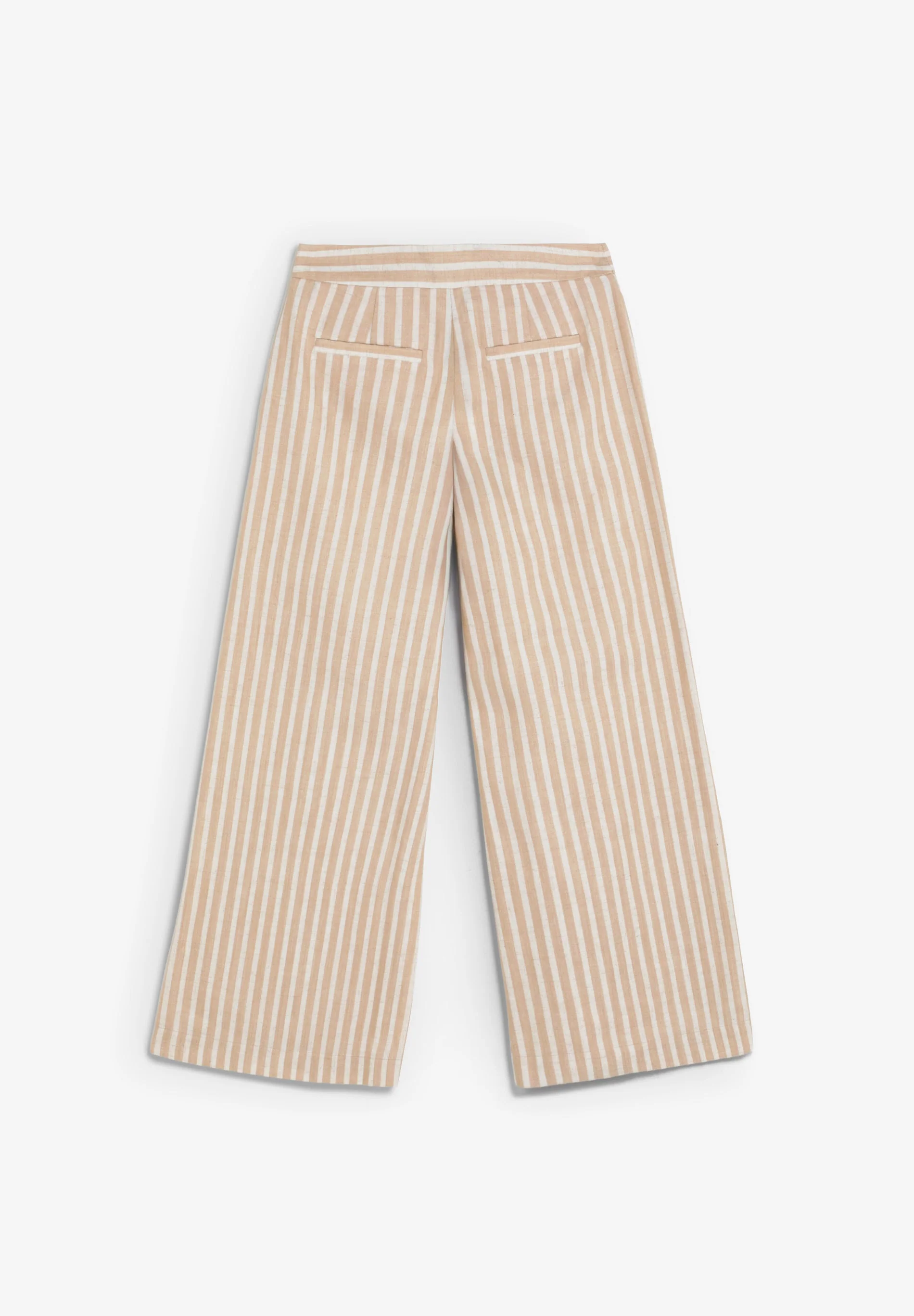 STRIPED LINEN TROUSERS - Image 6