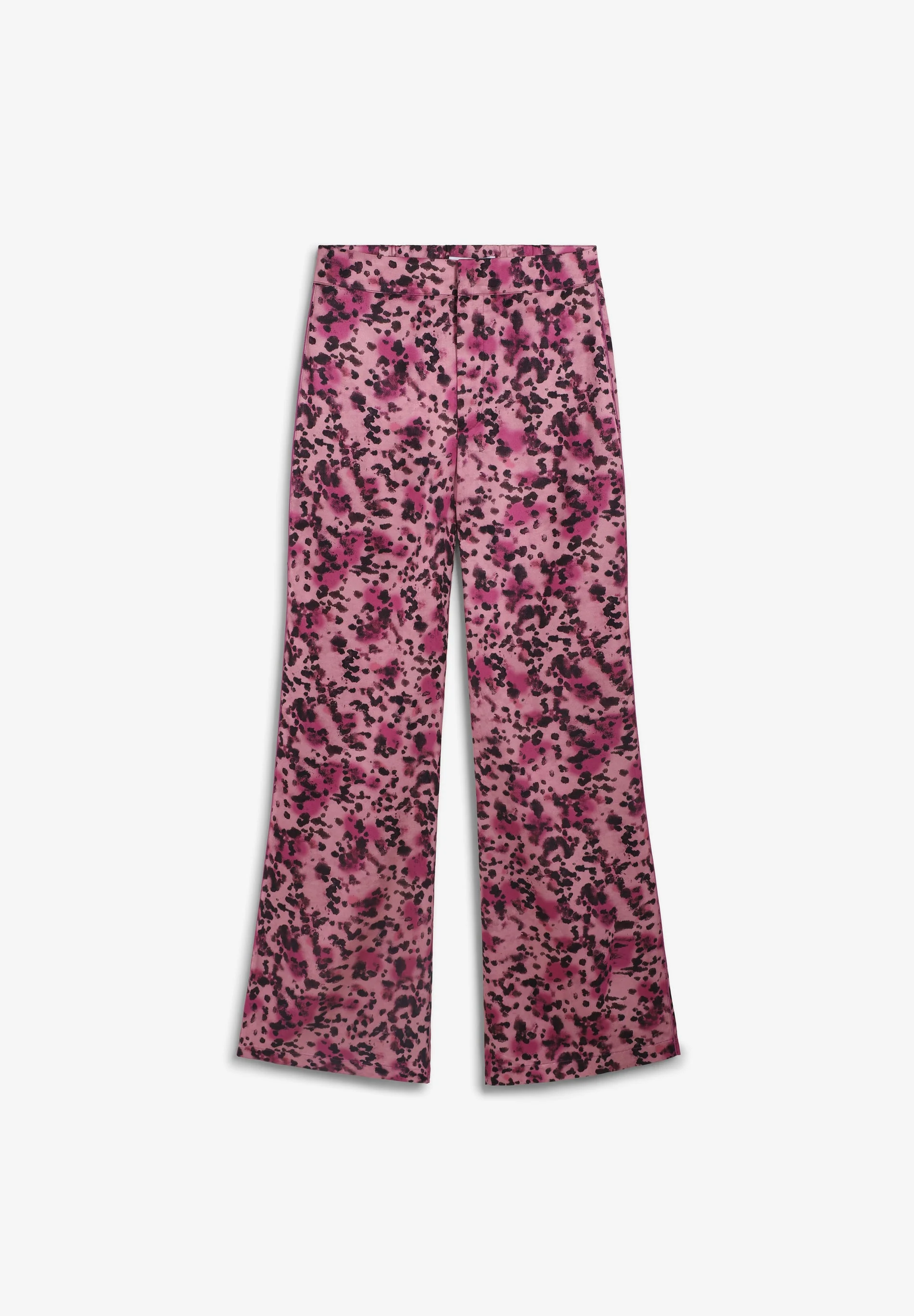 FLUID ANIMAL PRINT TROUSERS - Image 4