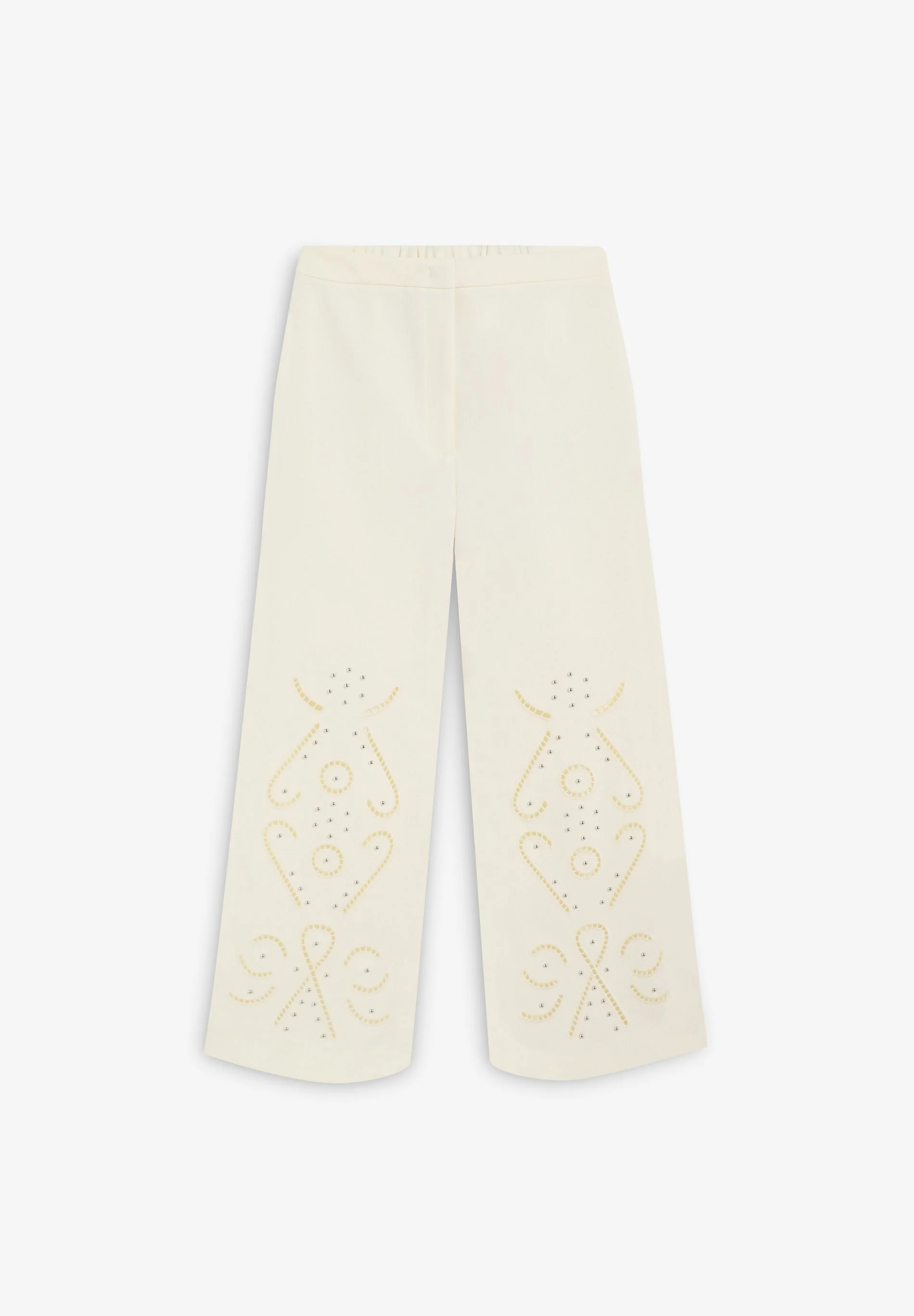 TROUSERS WITH PERFORATED DETAILS - Image 2