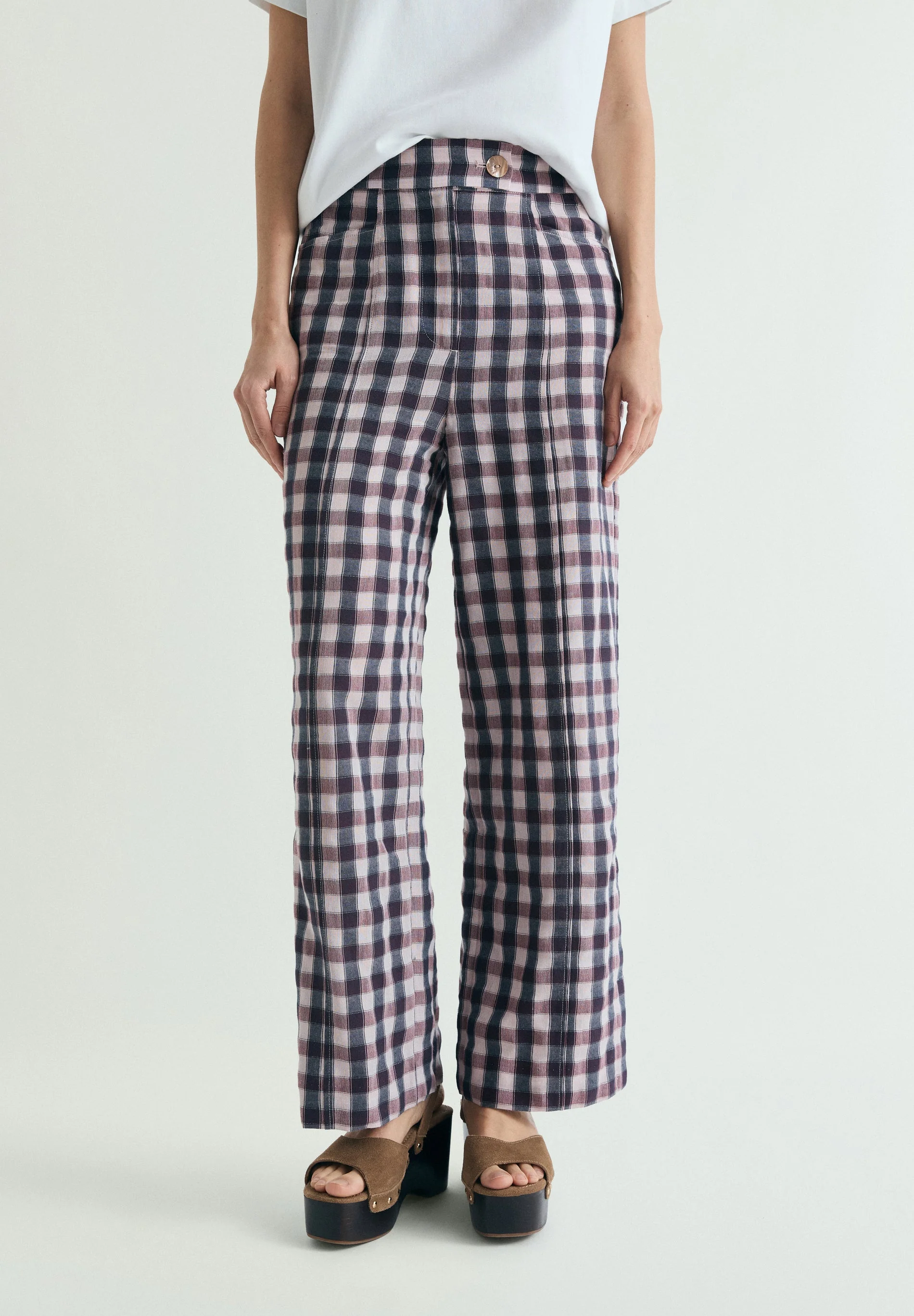 GINGHAM TROUSERS - Image 2
