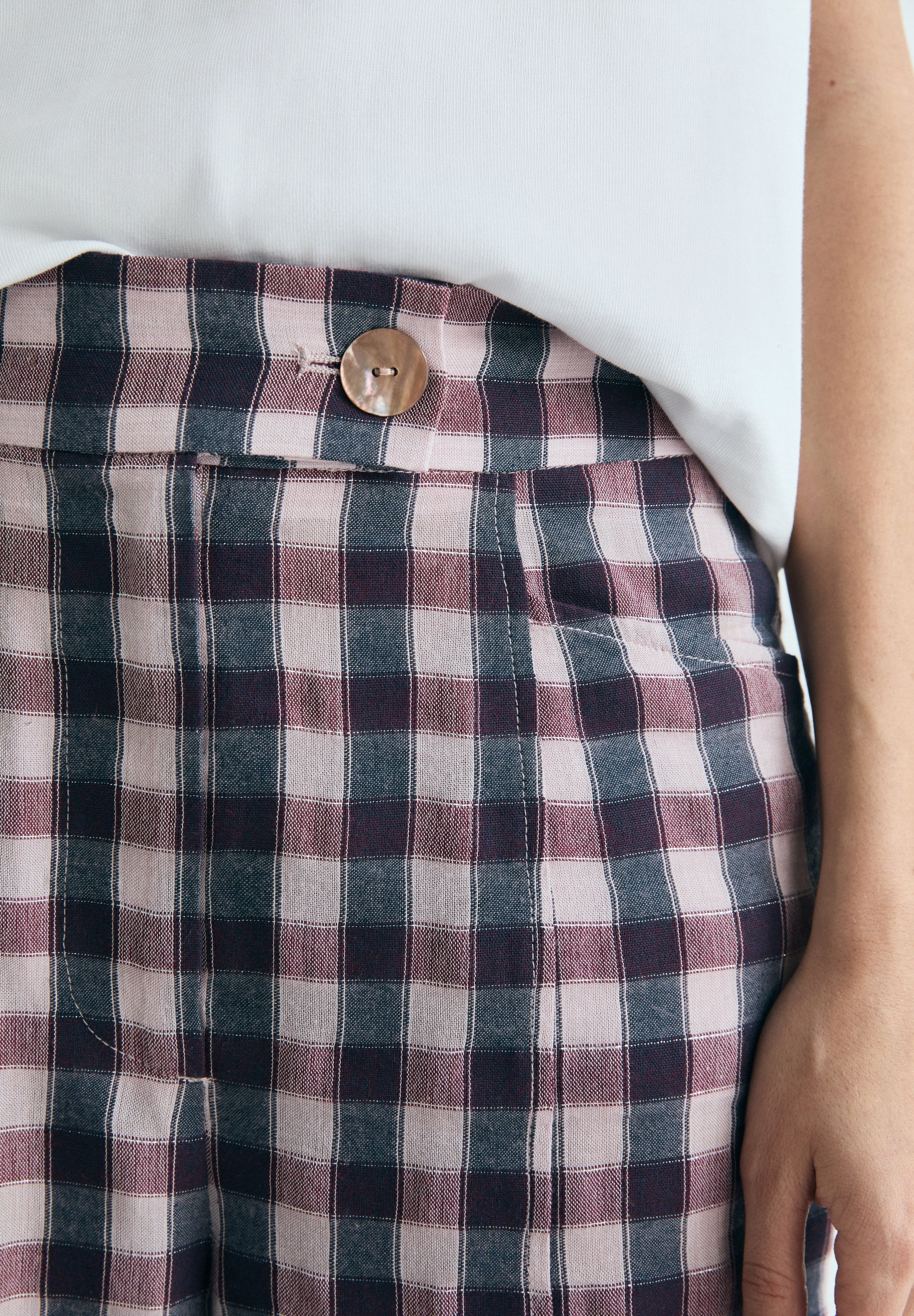 GINGHAM TROUSERS - Image 3