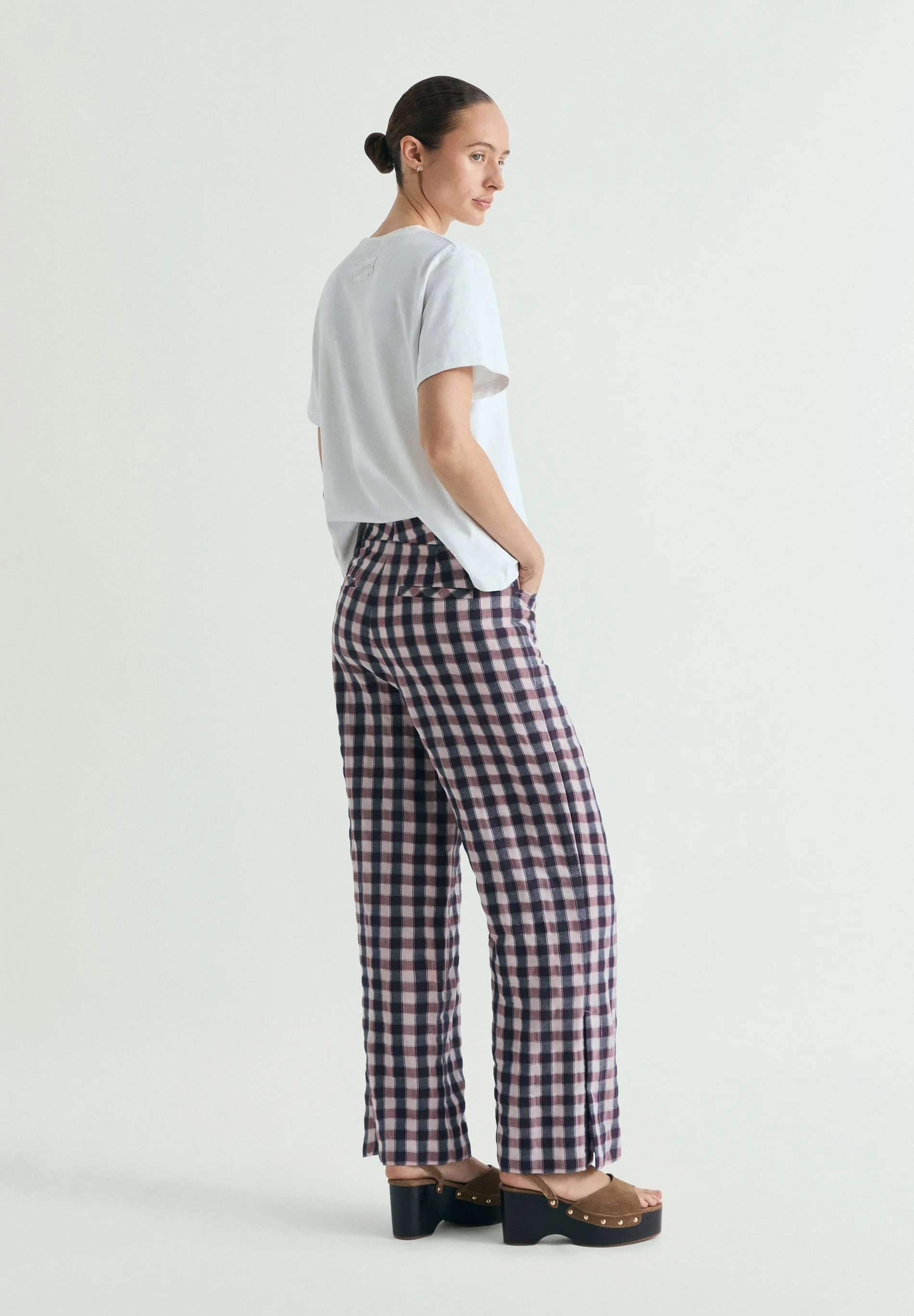 GINGHAM TROUSERS - Image 4