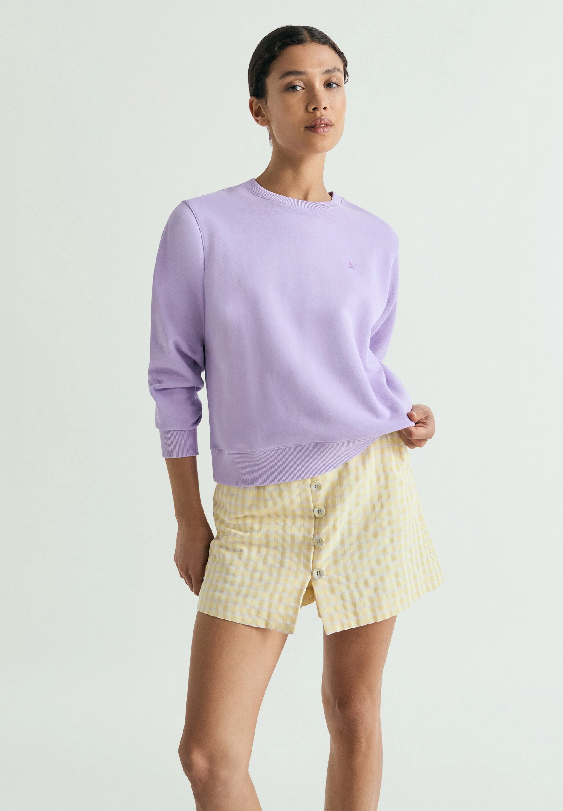 BASIC SKULL SWEATSHIRT