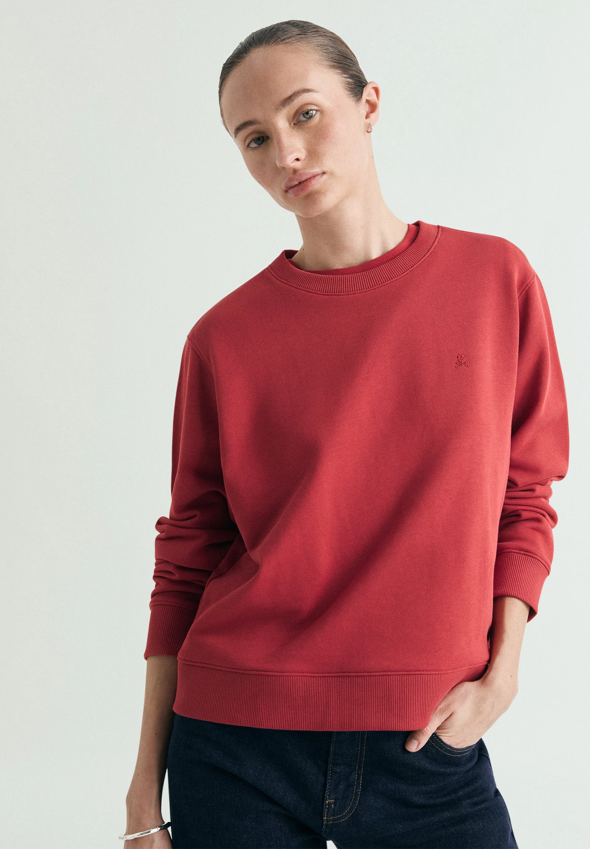 BASIC SKULL SWEATSHIRT - Image 2