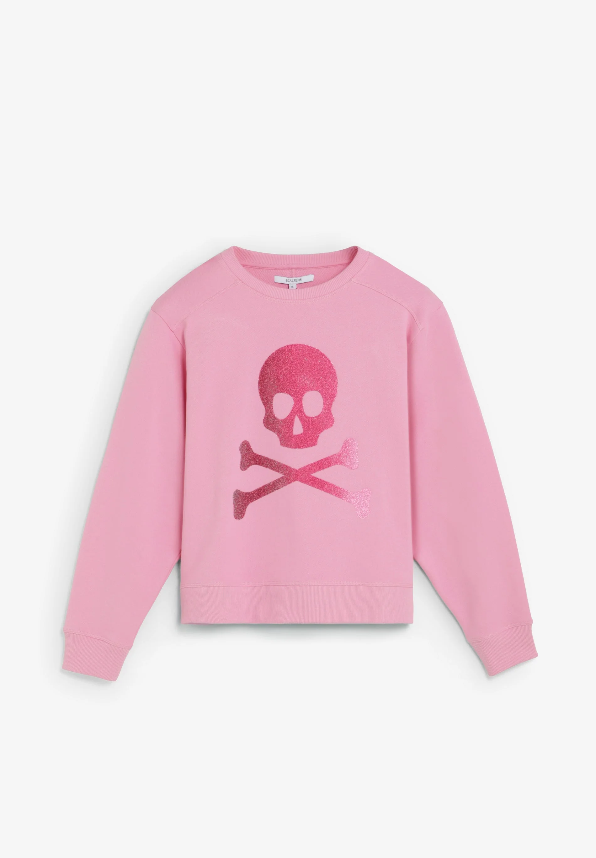 GLITTER SKULL SWEATSHIRT - Image 5