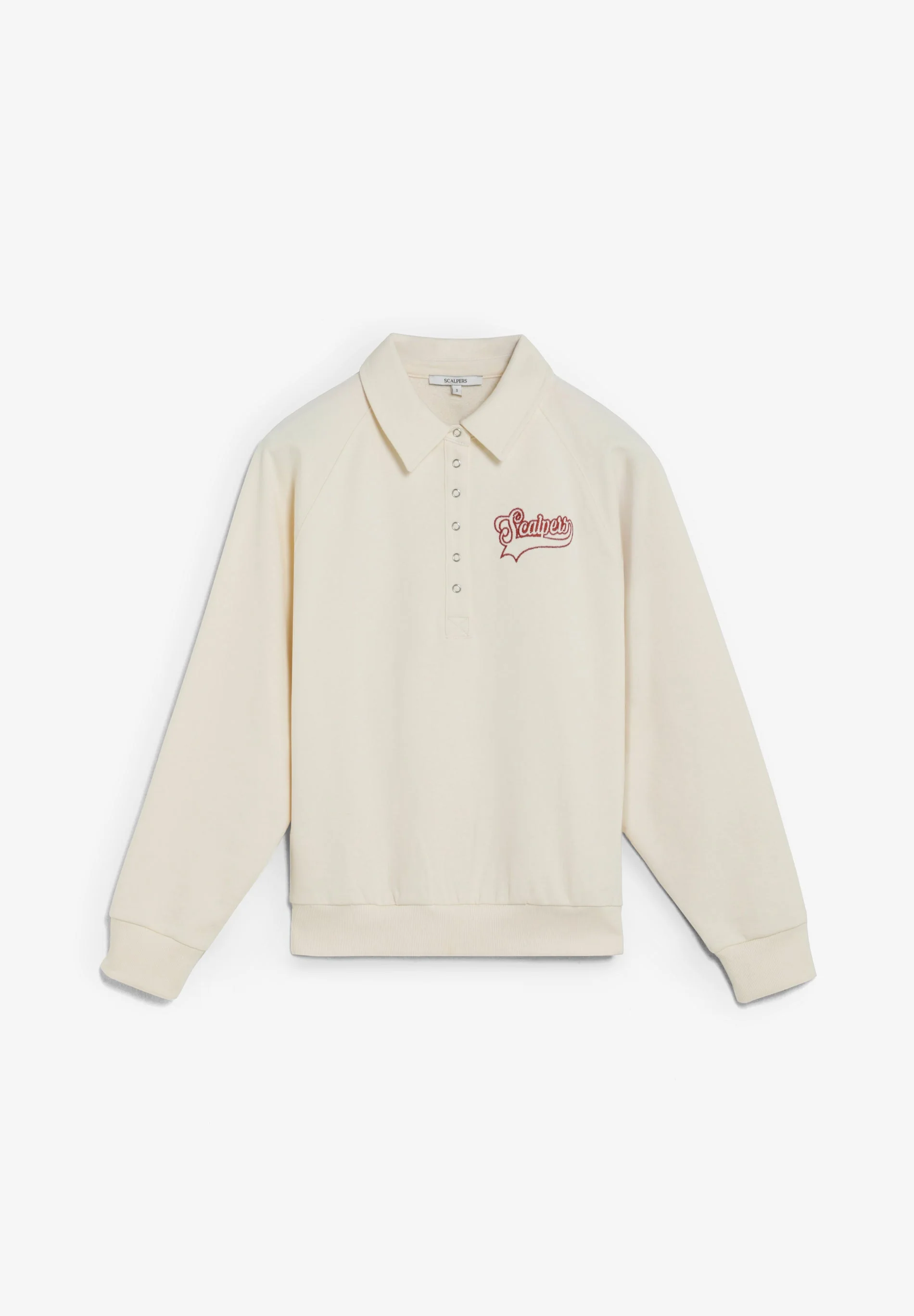 POLO SHIRT-STYLE SWEATSHIRT. - Image 2