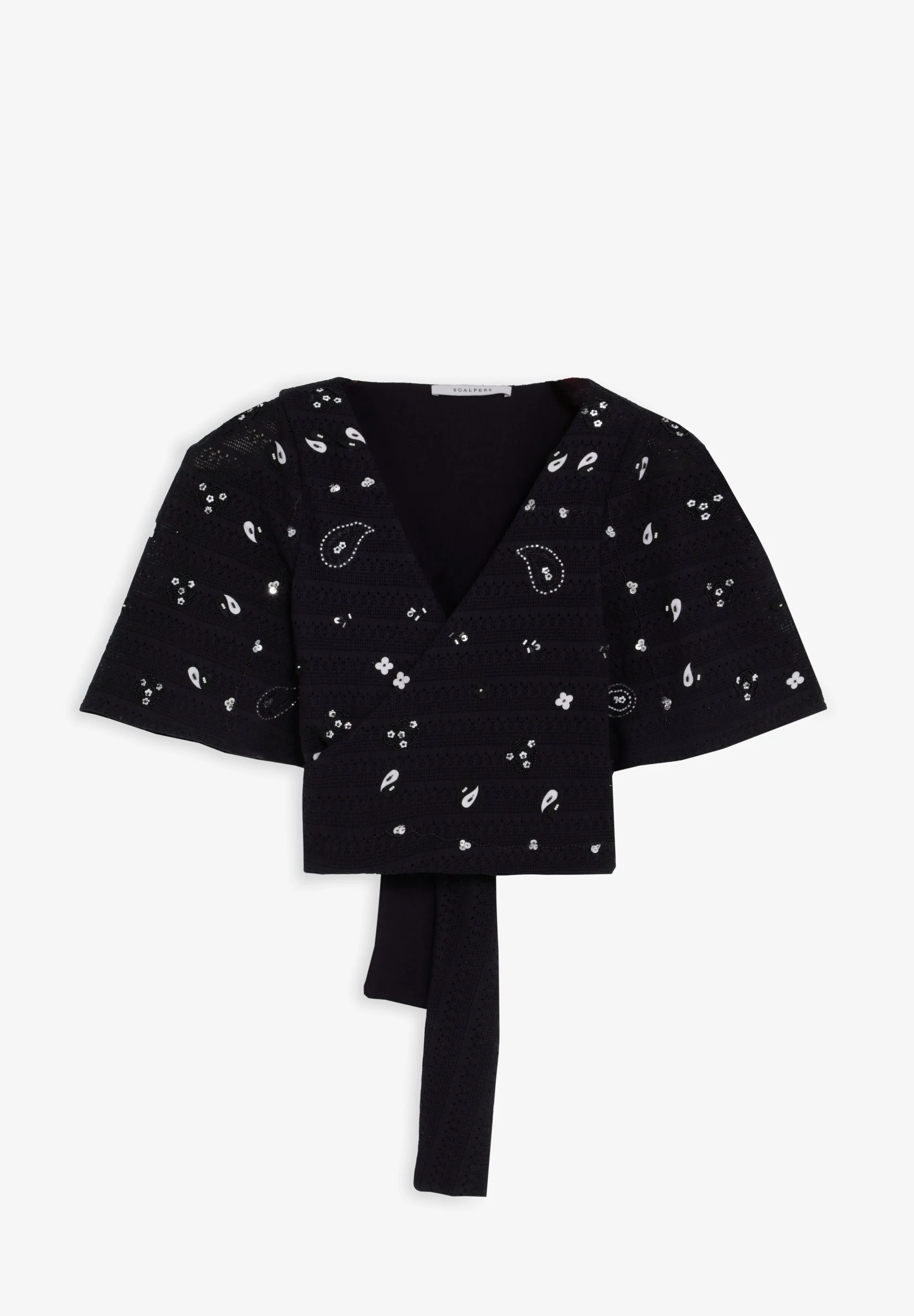KNIT TOP WITH BEADS - Image 4