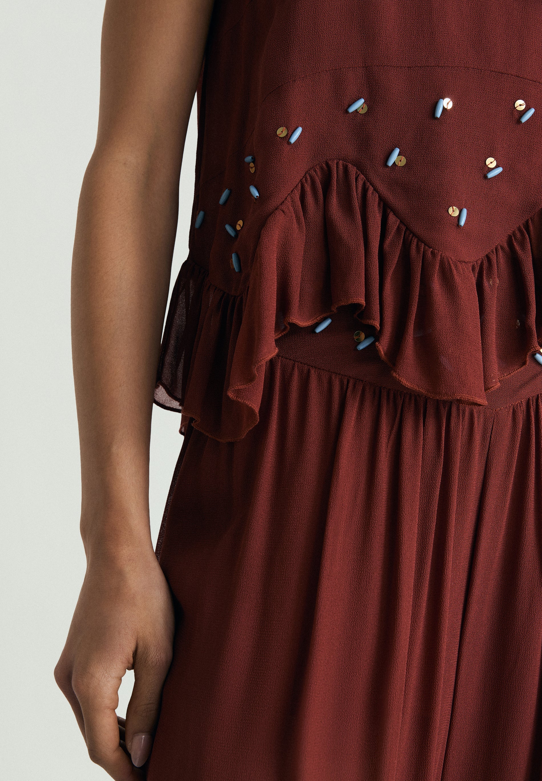 FLOWING TOP WITH APPLIQUÉS - Image 3