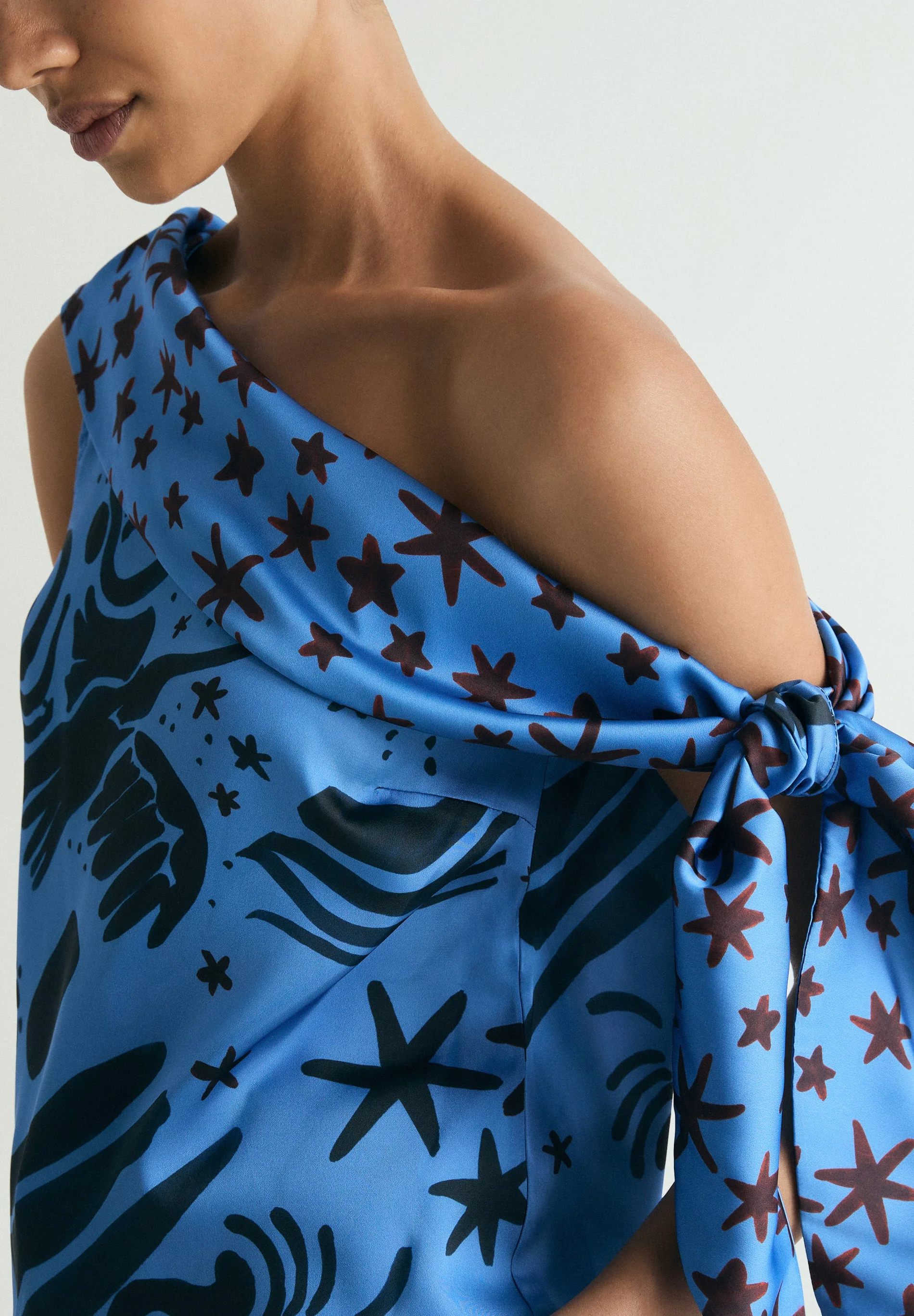 CONTRAST PRINT TOP - Image 2