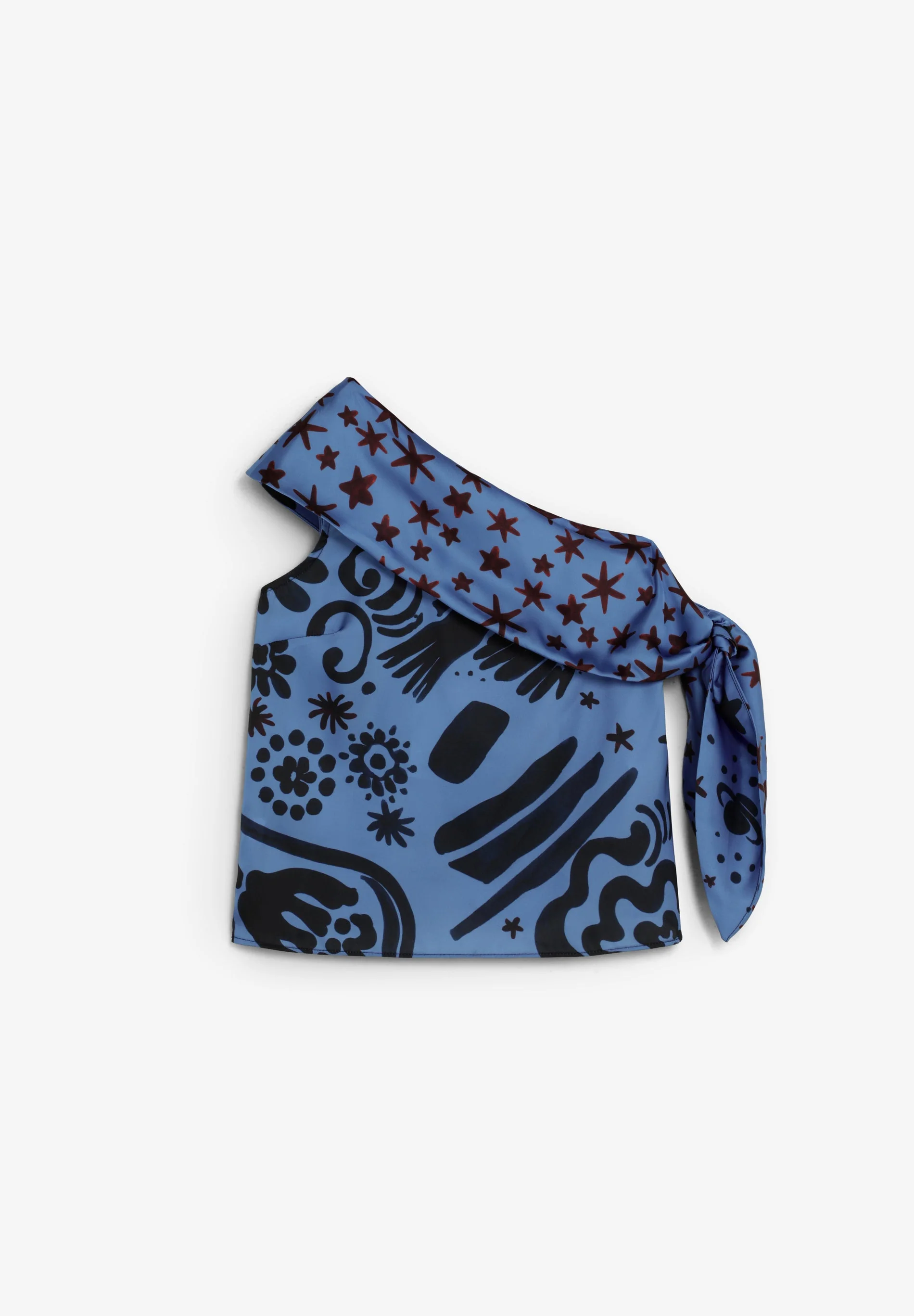 CONTRAST PRINT TOP - Image 5