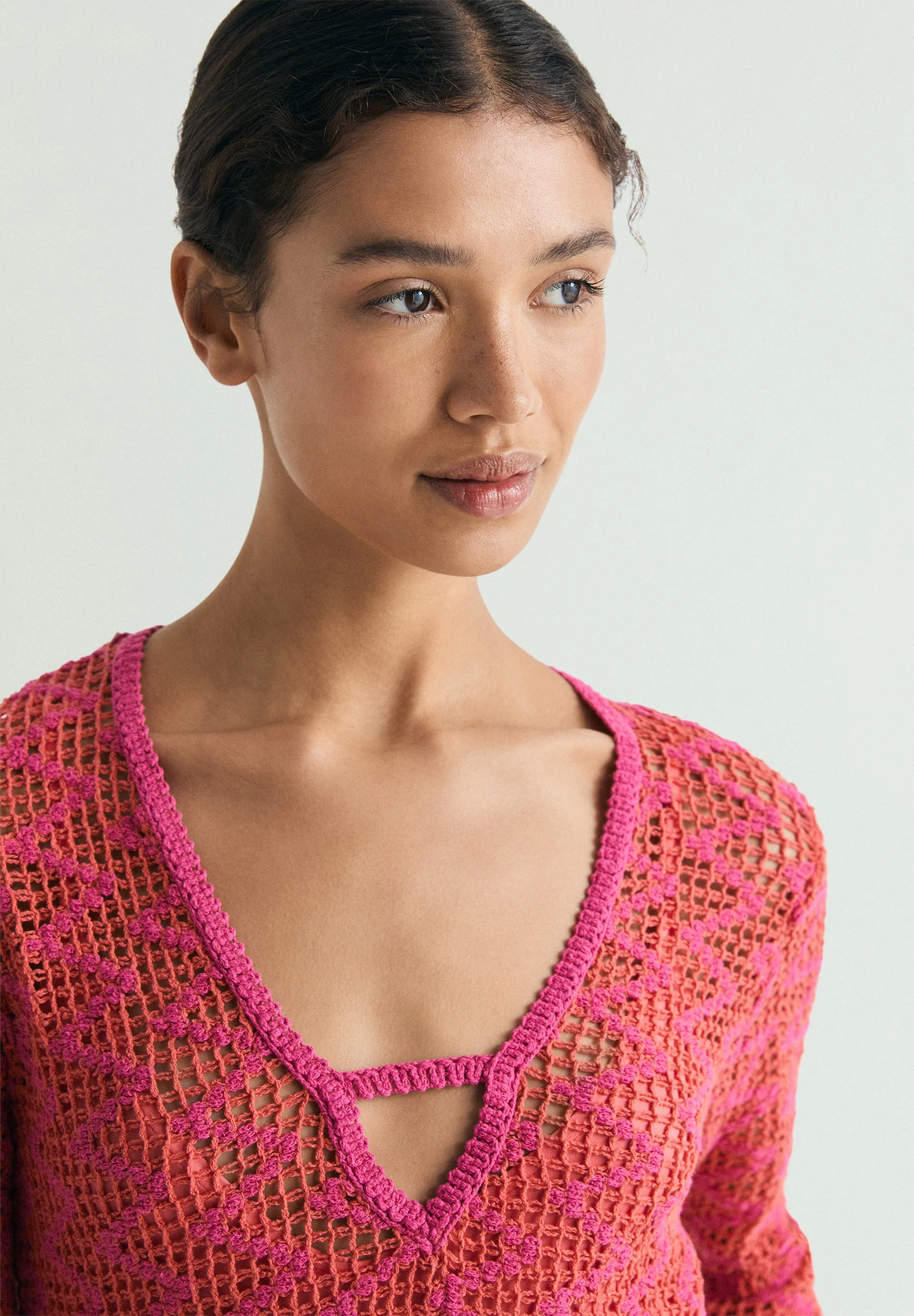 CROCHET MIDI DRESS - Image 3