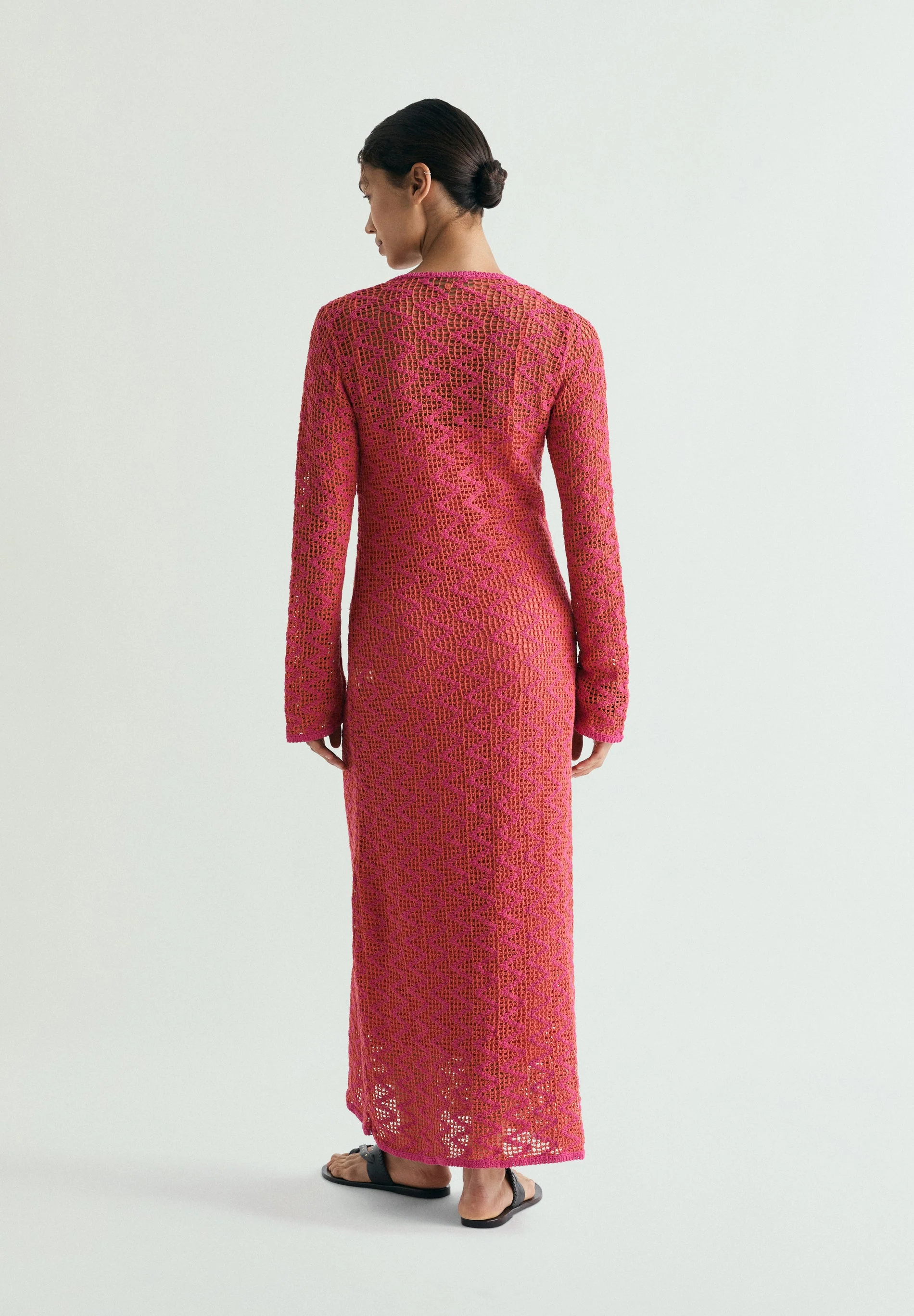 CROCHET MIDI DRESS - Image 4