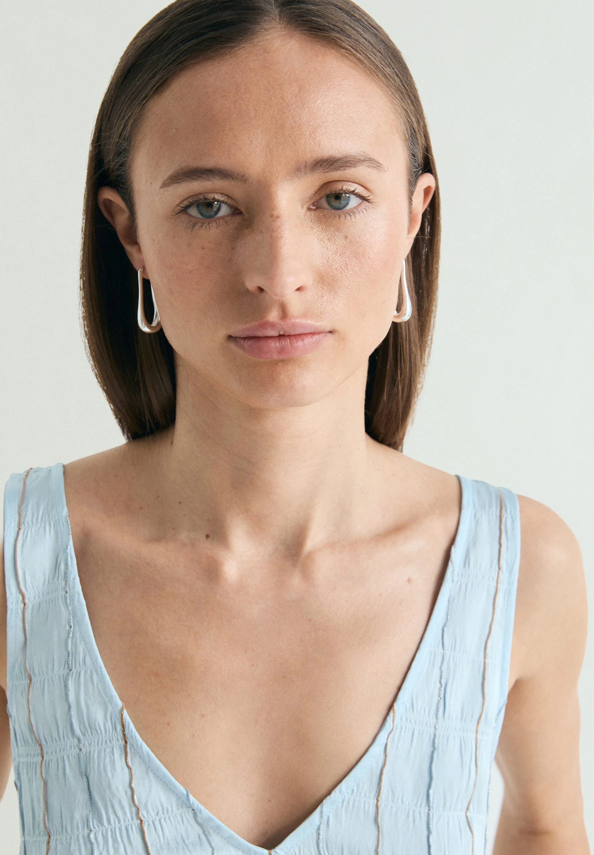 TEXTURED MIDI DRESS - Image 3
