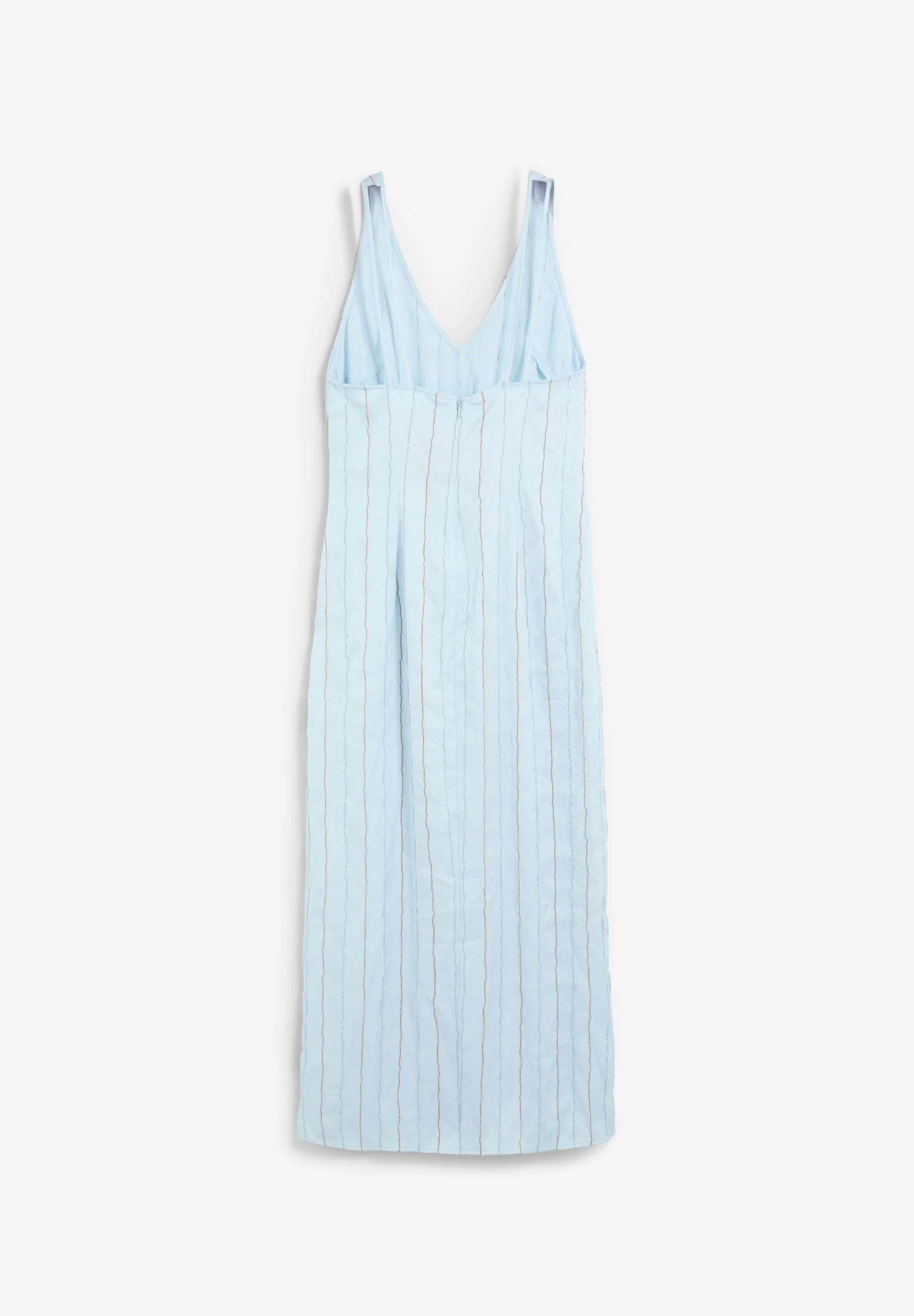 TEXTURED MIDI DRESS - Image 6