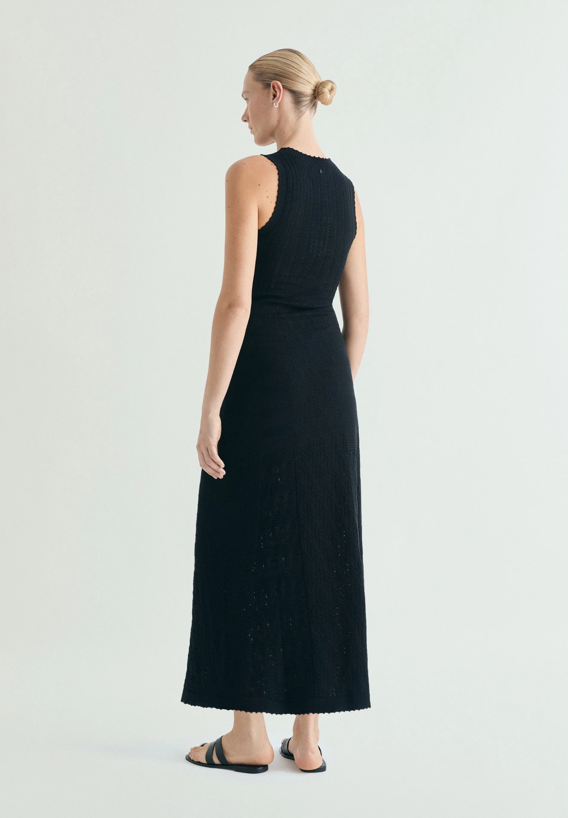 OPENWORK KNIT DRESS - Image 4