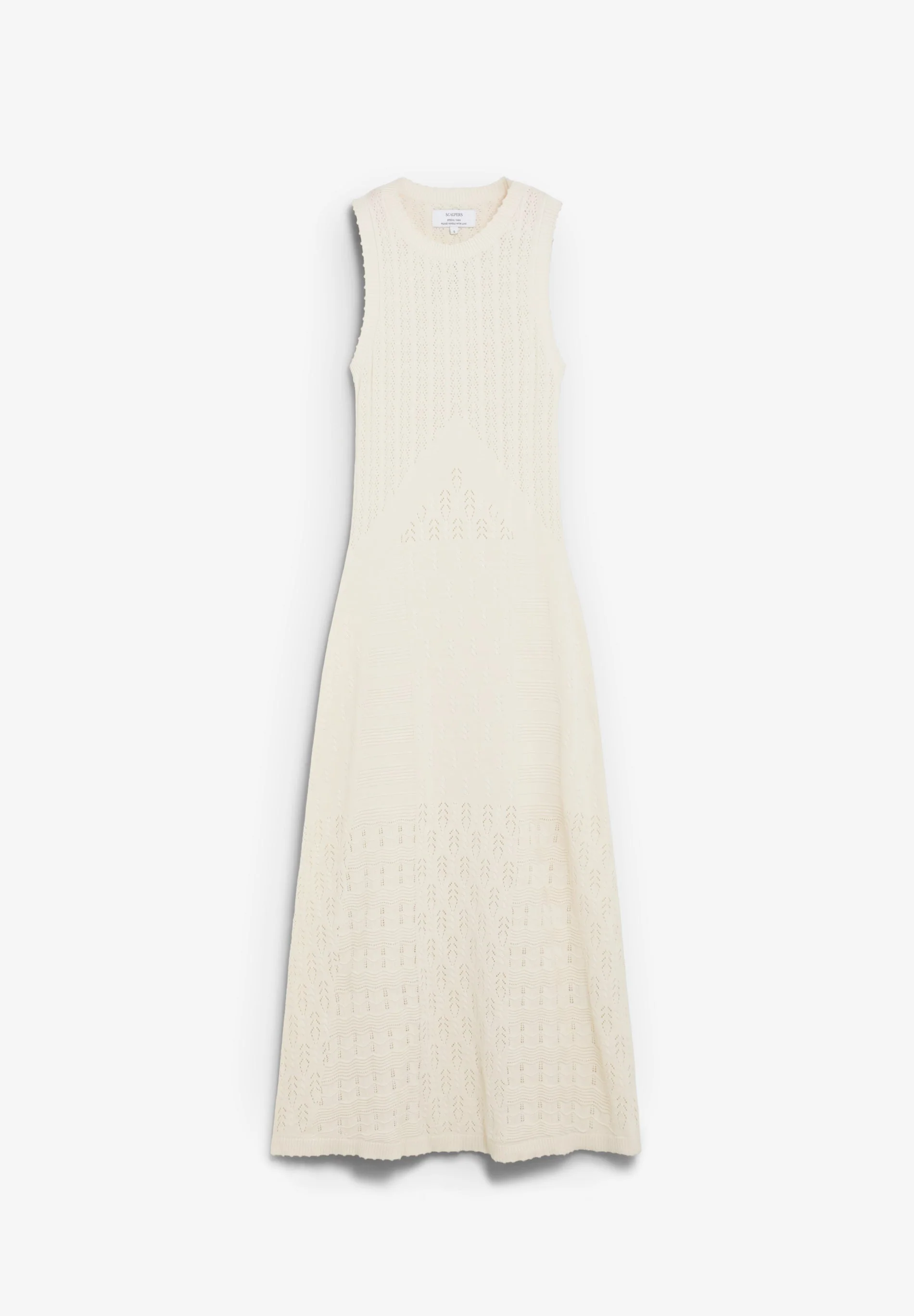 OPENWORK KNIT DRESS - Image 4