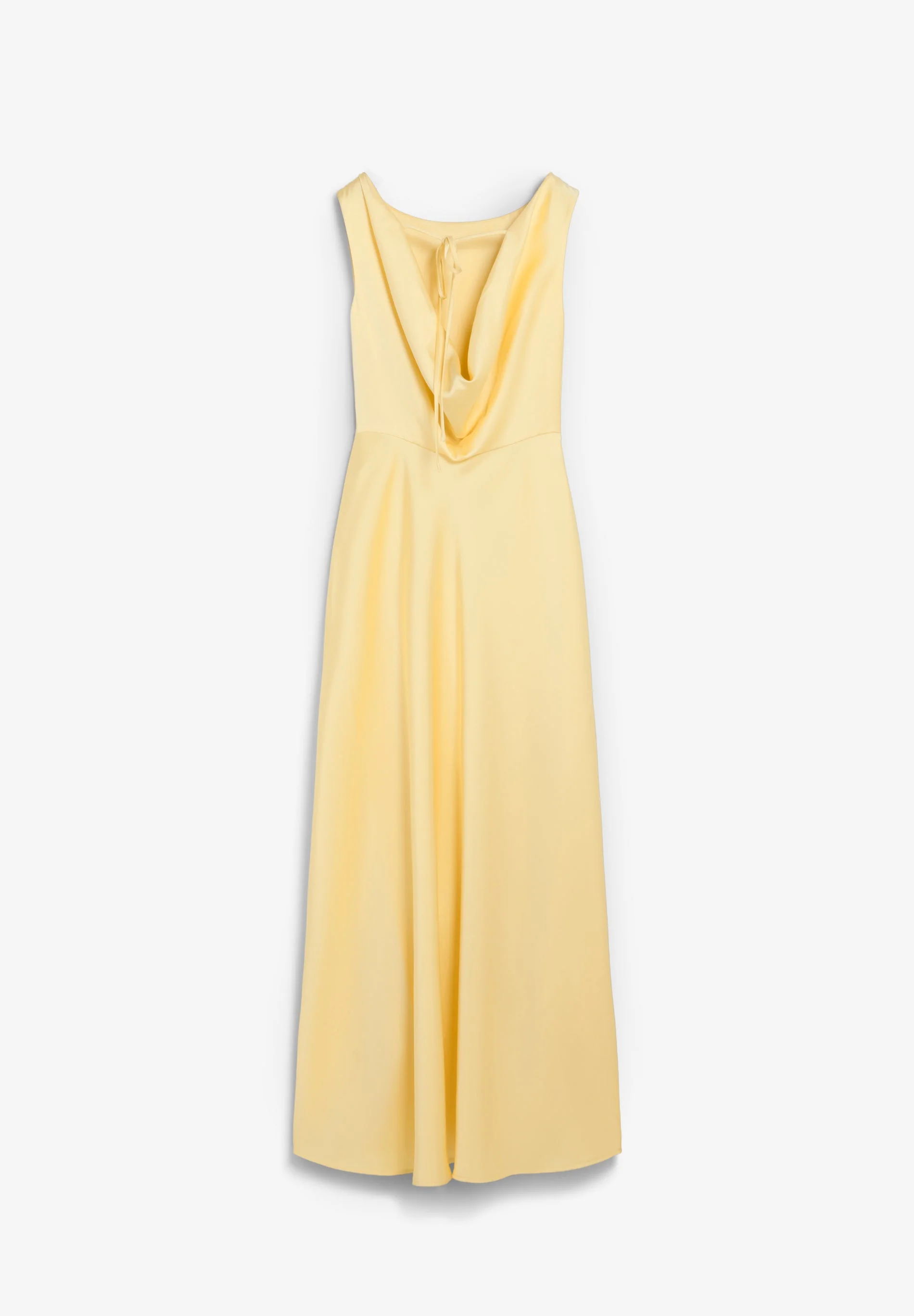 SATIN DRESS WITH OPEN BACK - Image 5
