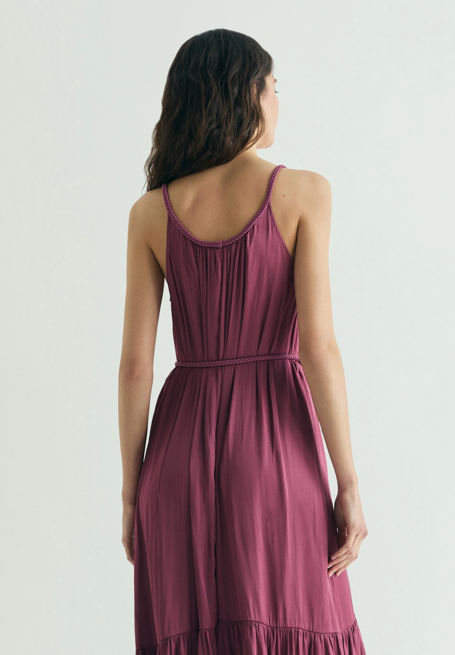 BRAIDED WAIST DRESS - Image 4