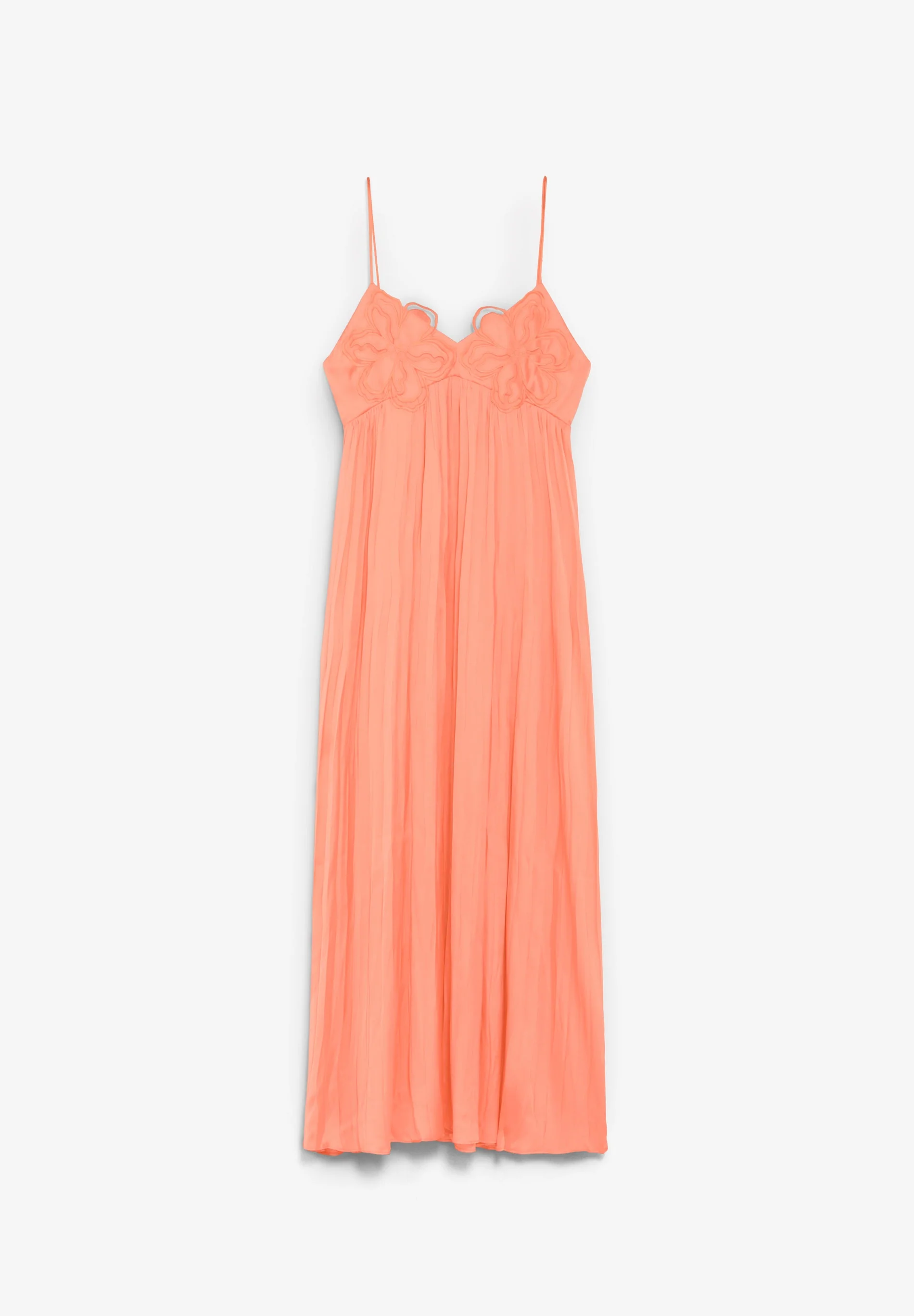 MIDI DRESS WITH FLORAL DETAIL - Image 5
