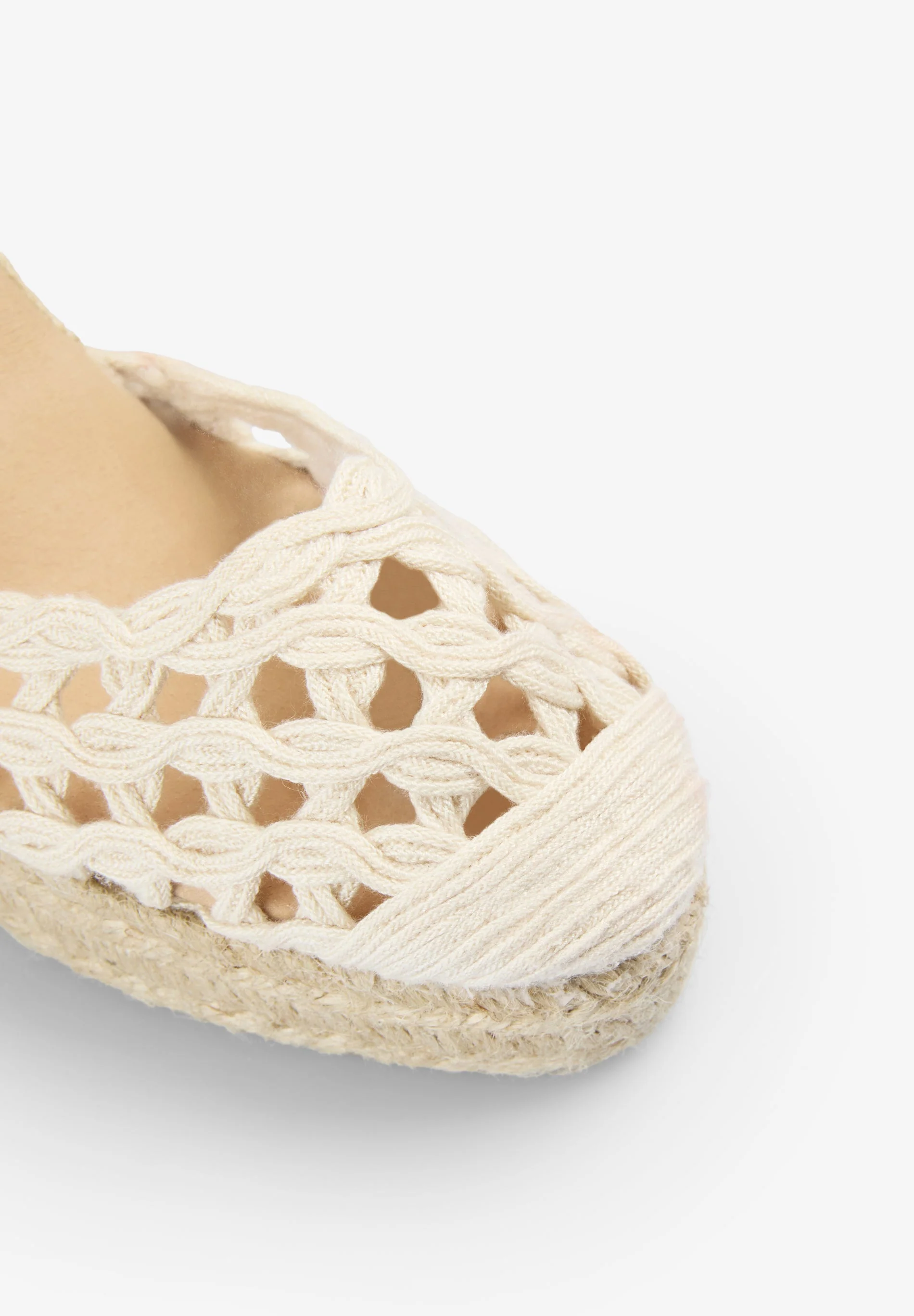 SANDALS WITH BRAIDED ESPARTO GRASS WEDGE - Image 3