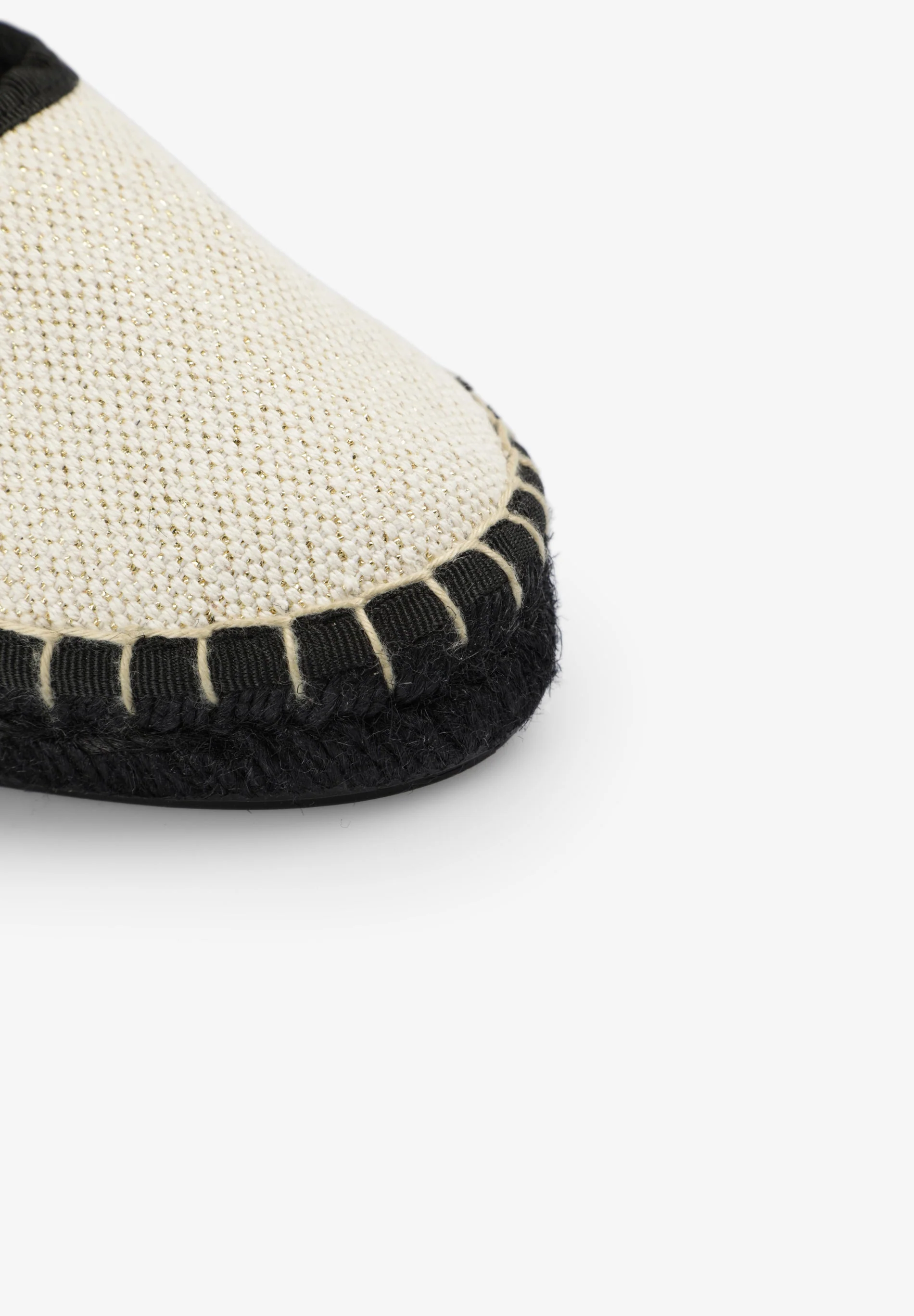 CONTRAST BALLET FLATS WITH LACING - Image 3