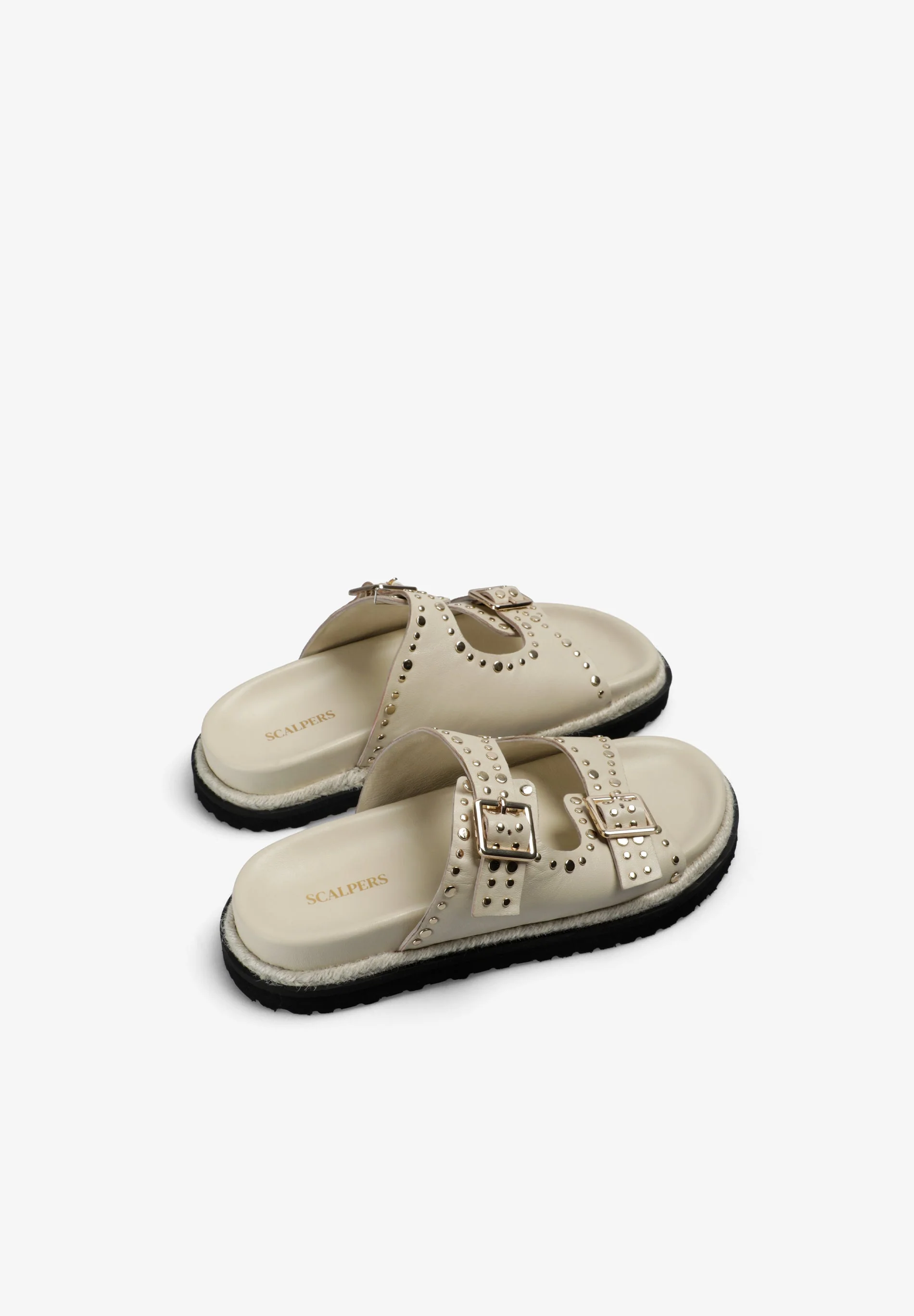 DOUBLE BUCKLE SANDALS - Image 3