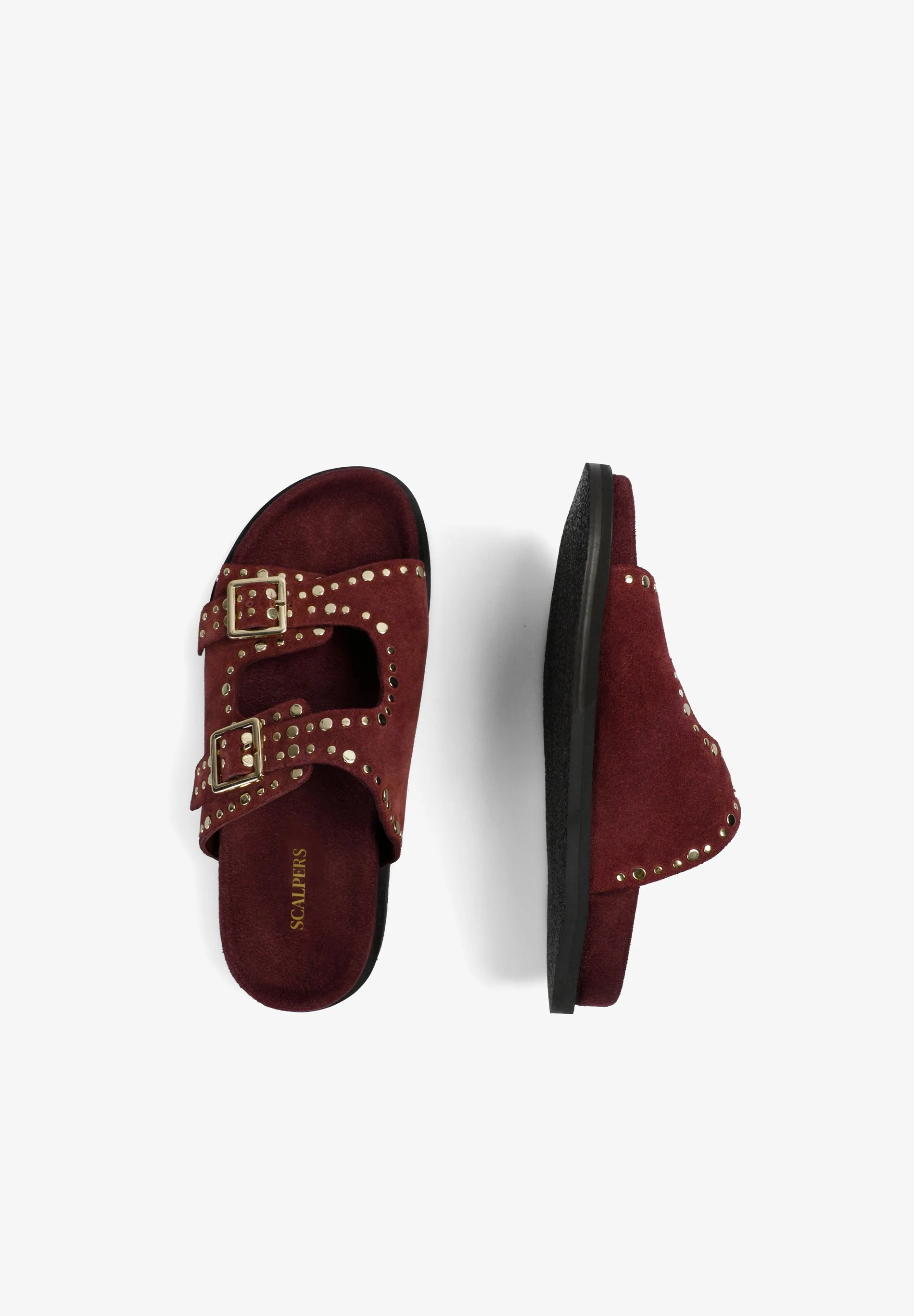 FLAT STUDDED SANDALS - Image 8