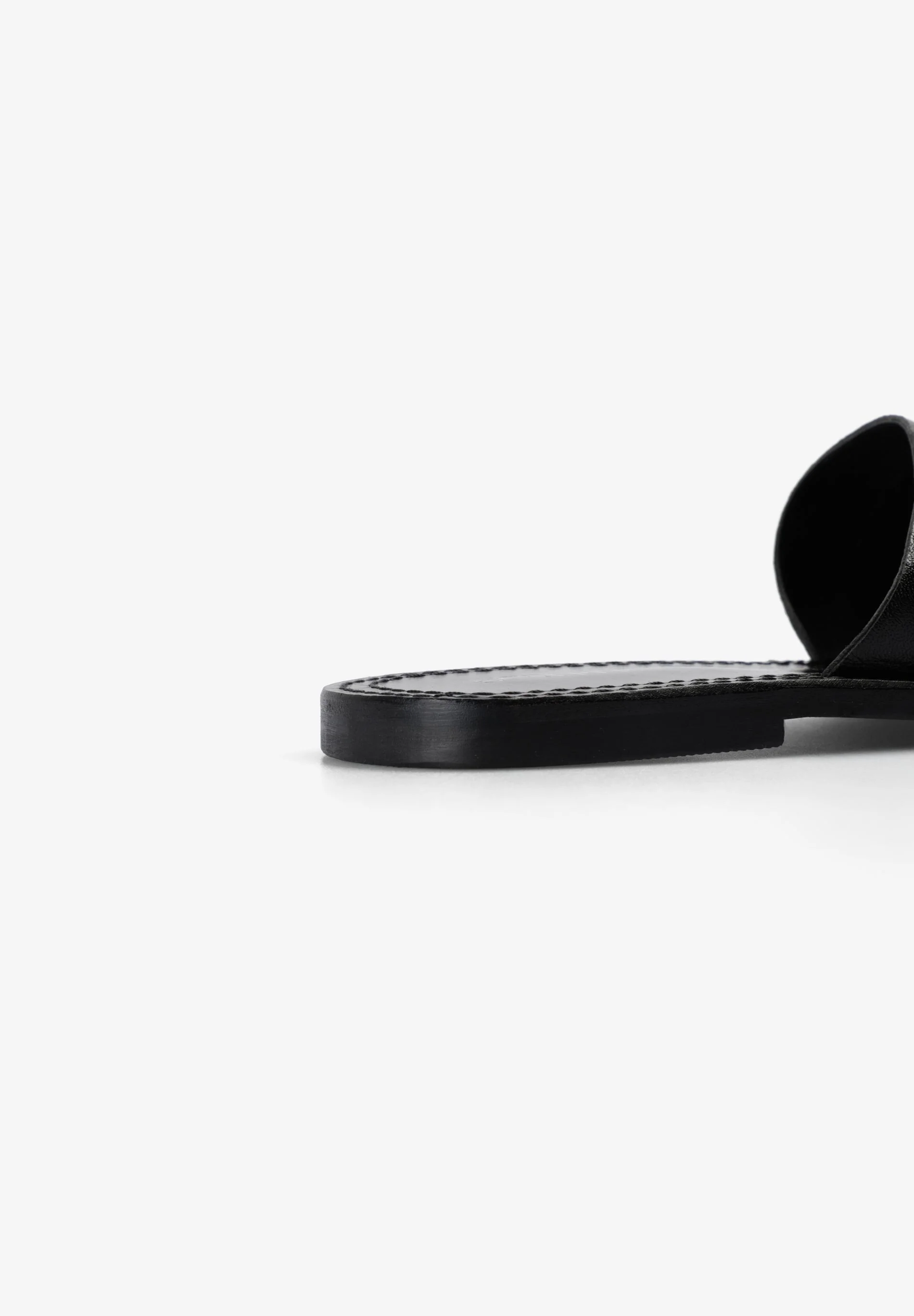 LEATHER SANDALS WITH METAL DETAILS - Image 4