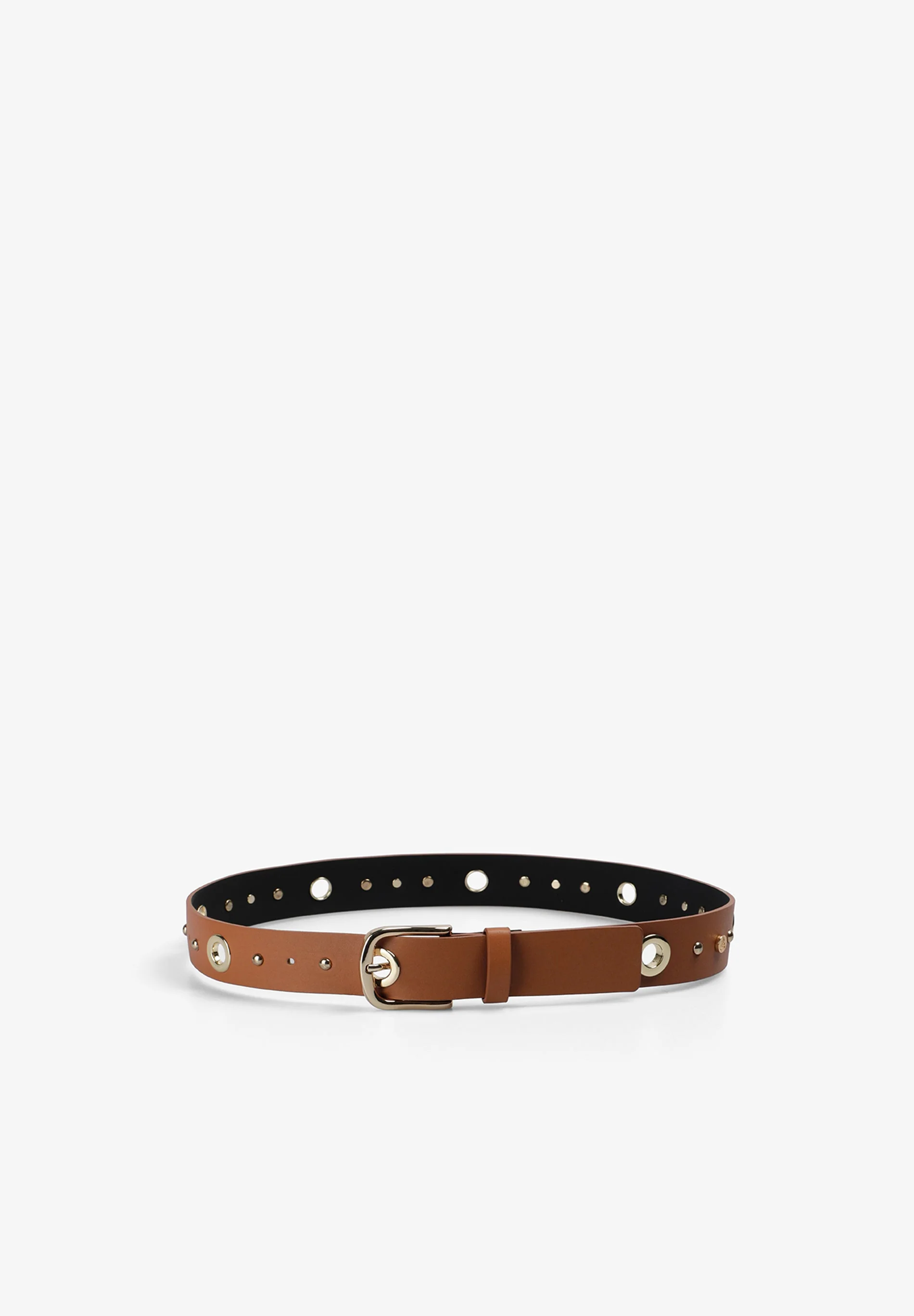 PERFORATED LEATHER BELT - Image 2