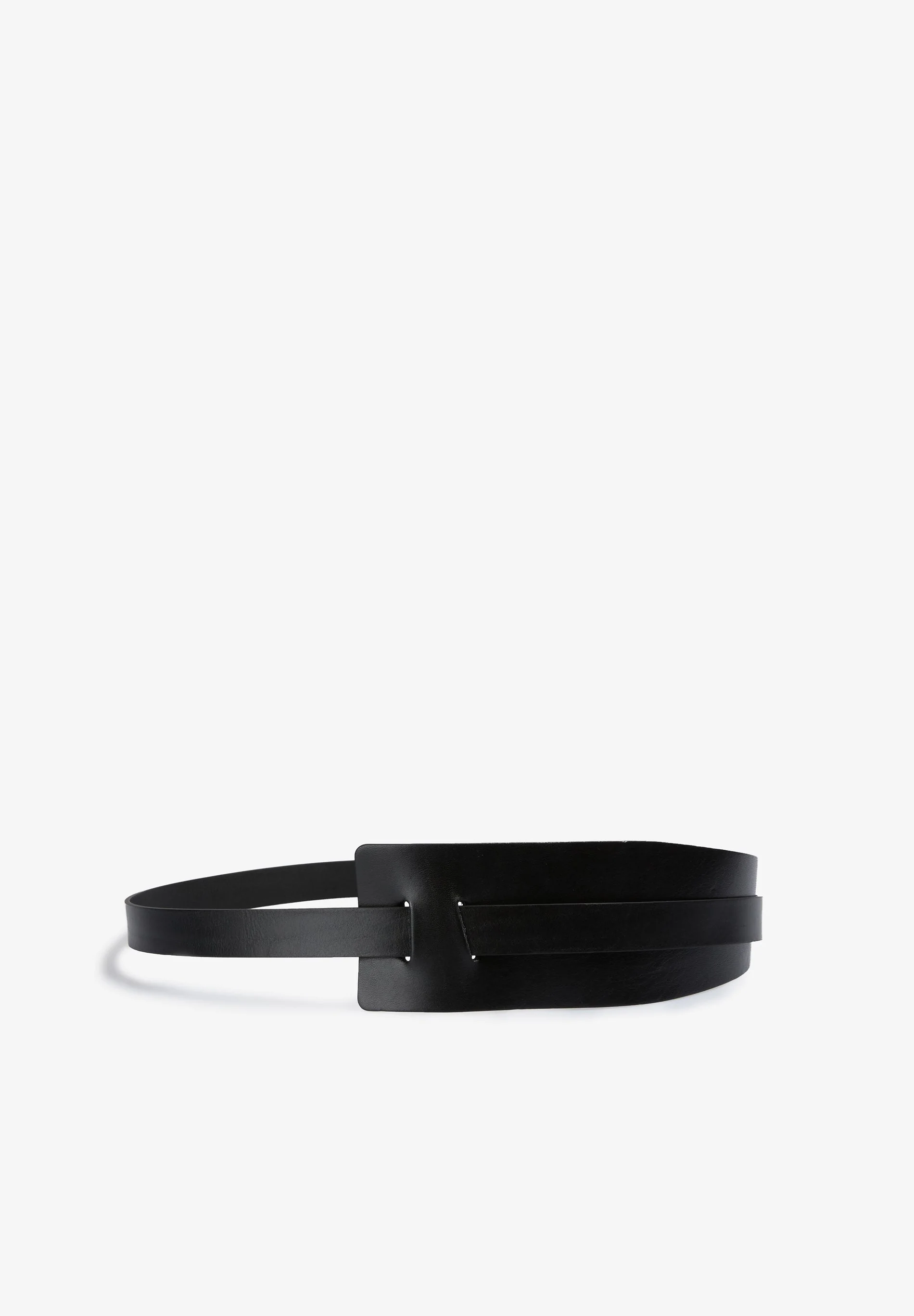 100% LEATHER SASH-STYLE BELT - Image 3