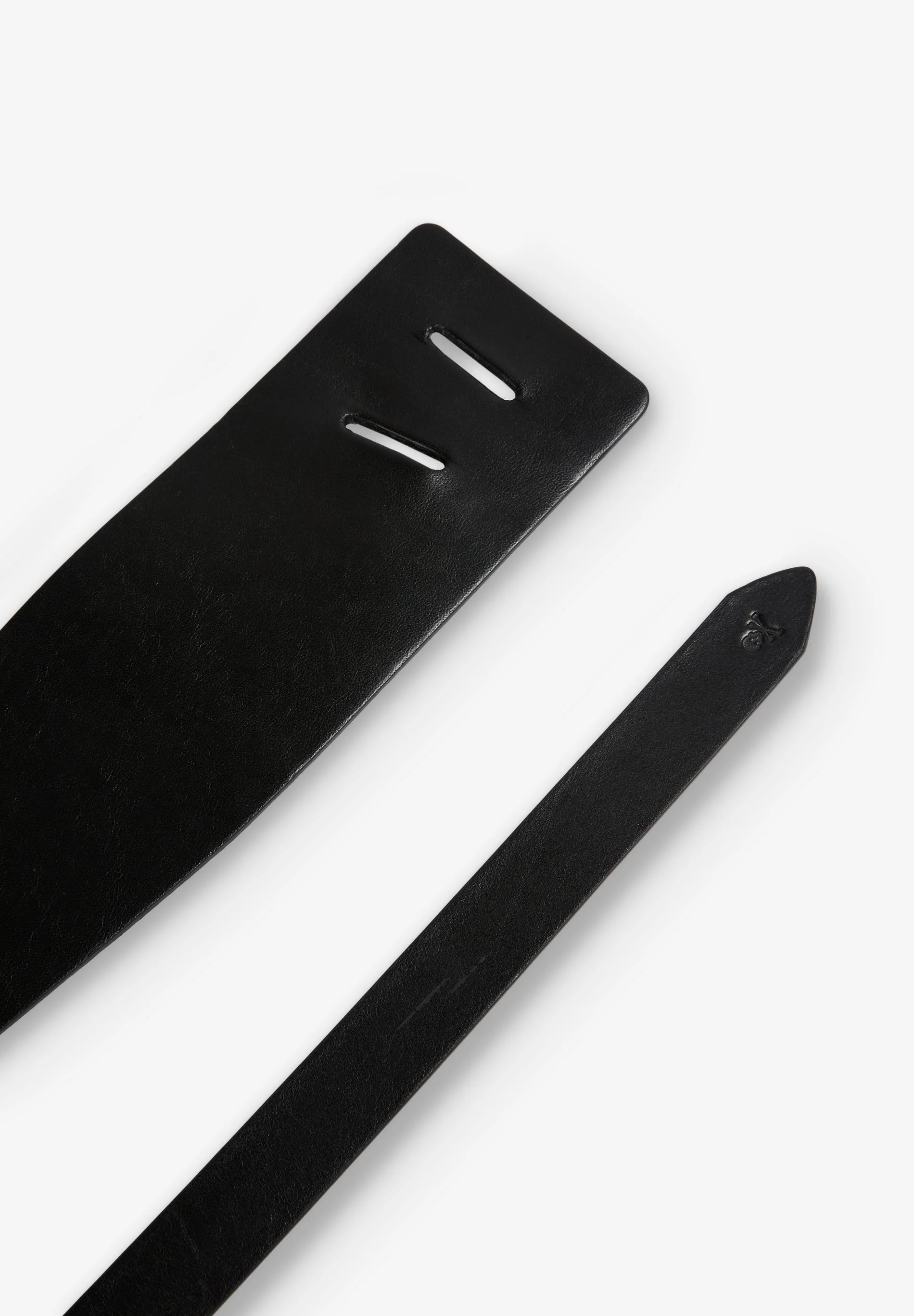 100% LEATHER SASH-STYLE BELT - Image 4