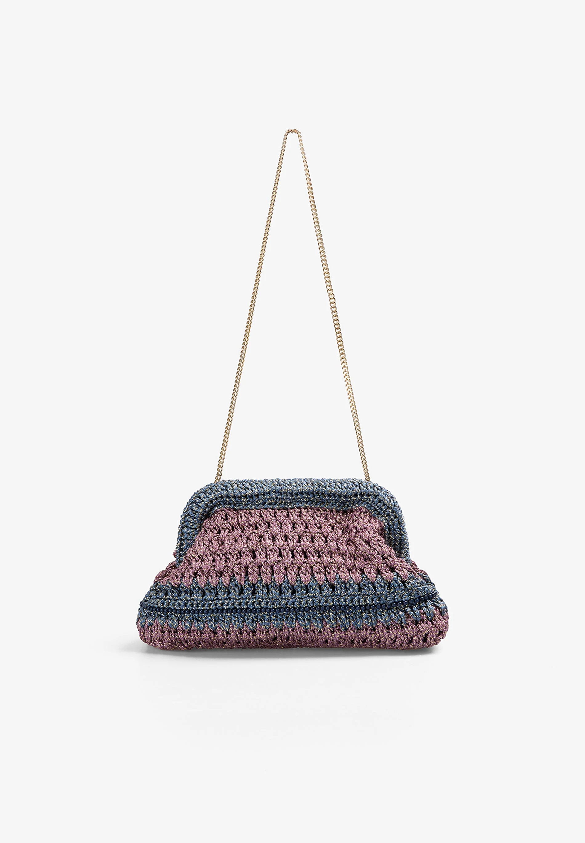 METALLIC CLUTCH BAG - Image 2