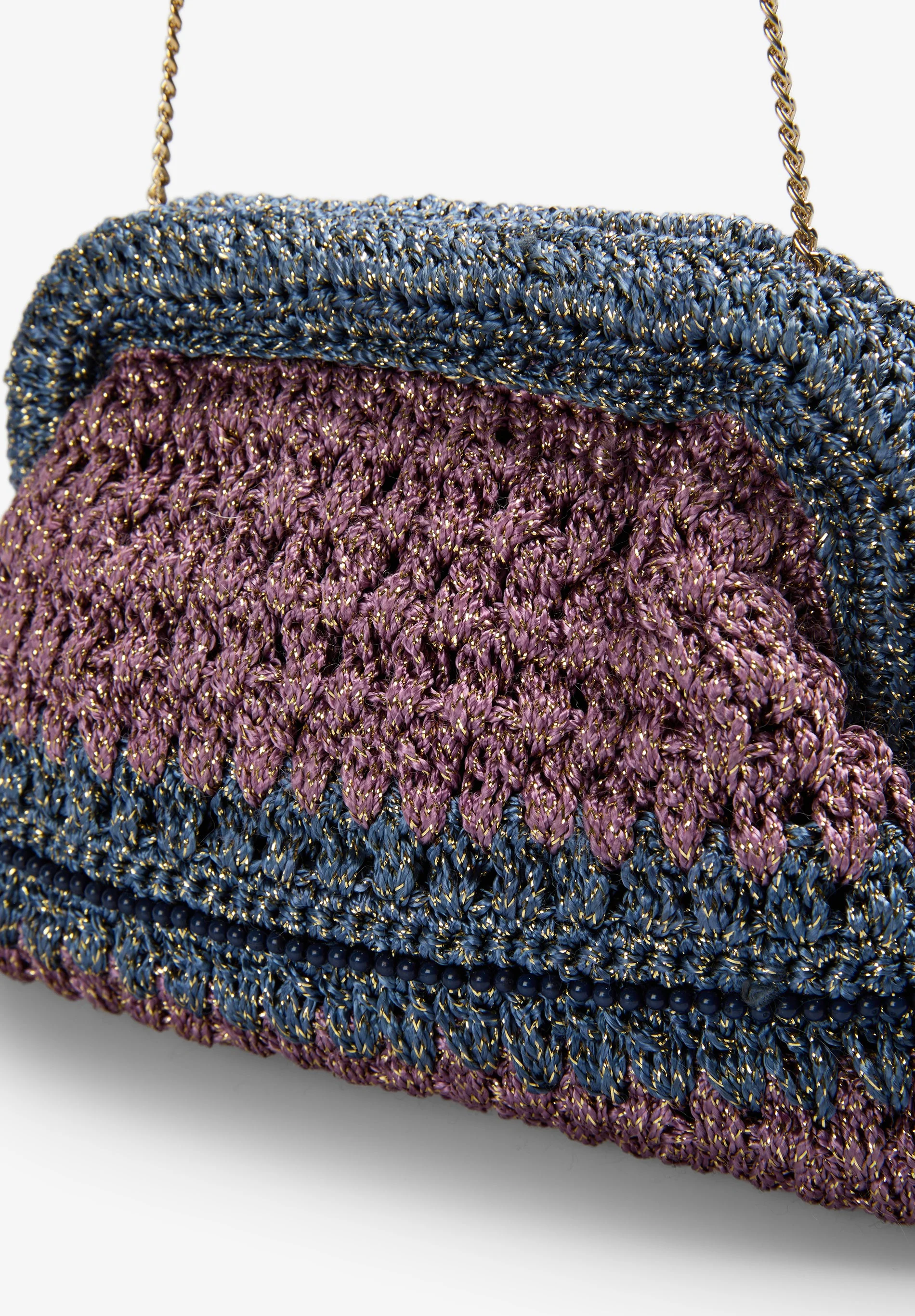 METALLIC CLUTCH BAG - Image 6