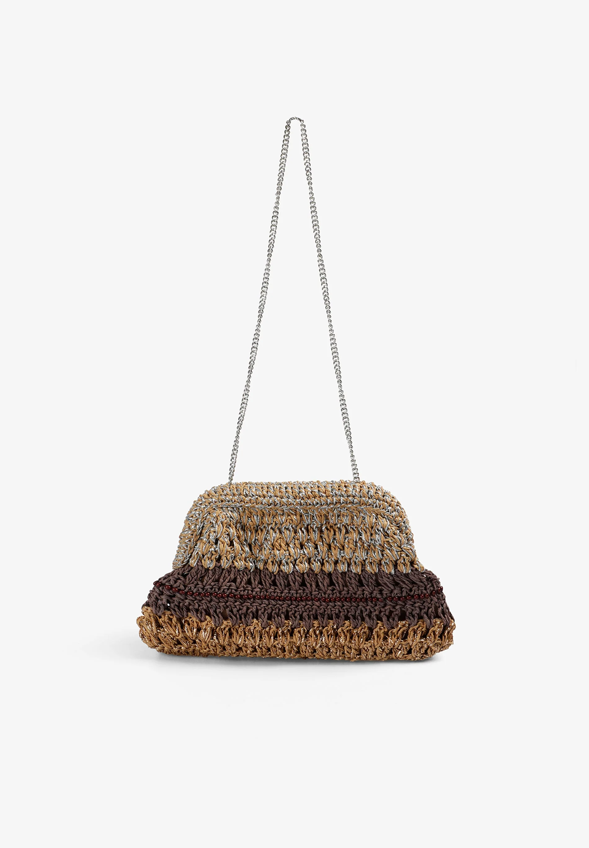 METALLIC CLUTCH BAG - Image 2