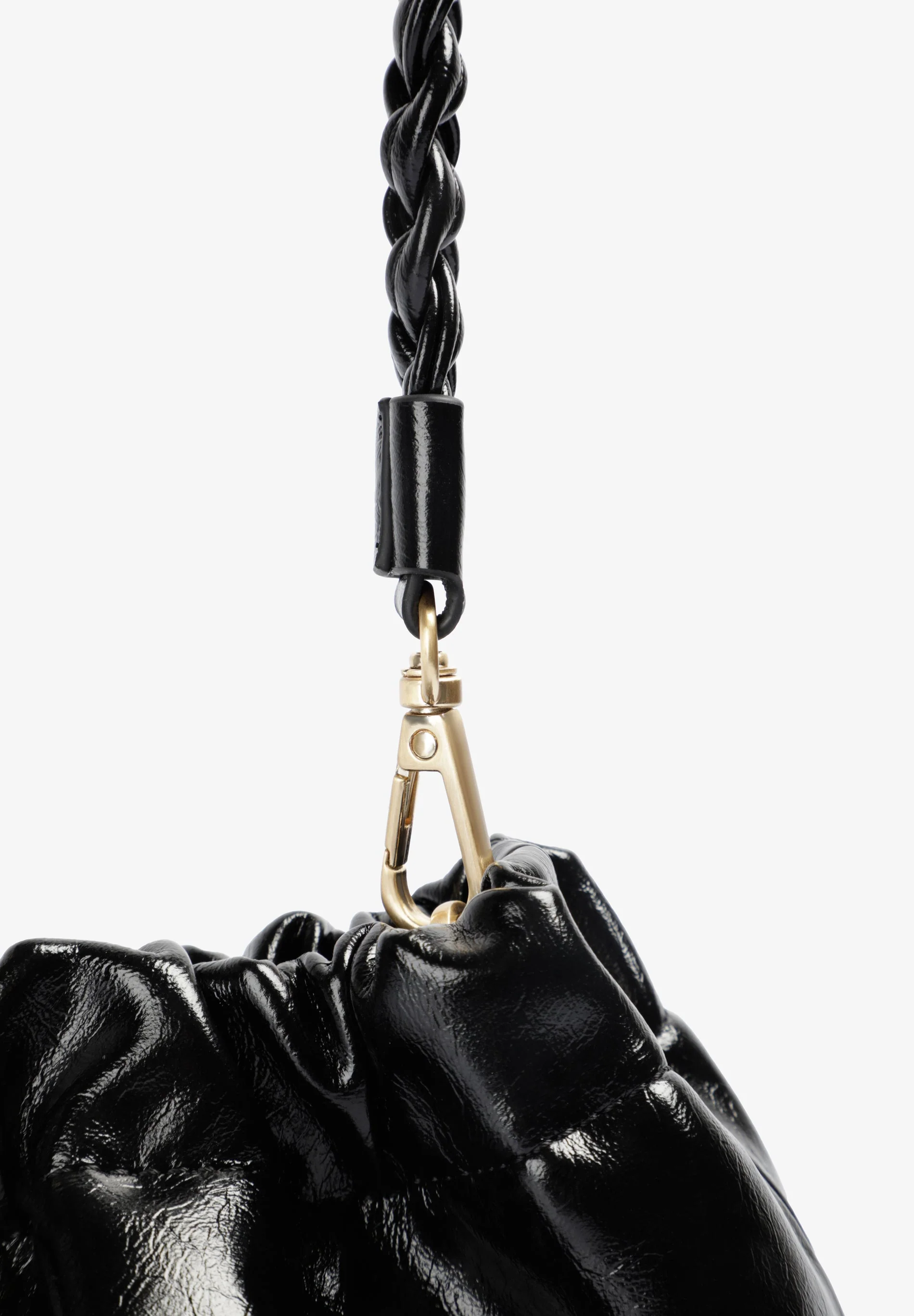 RUCHED CLUTCH BAG - Image 10
