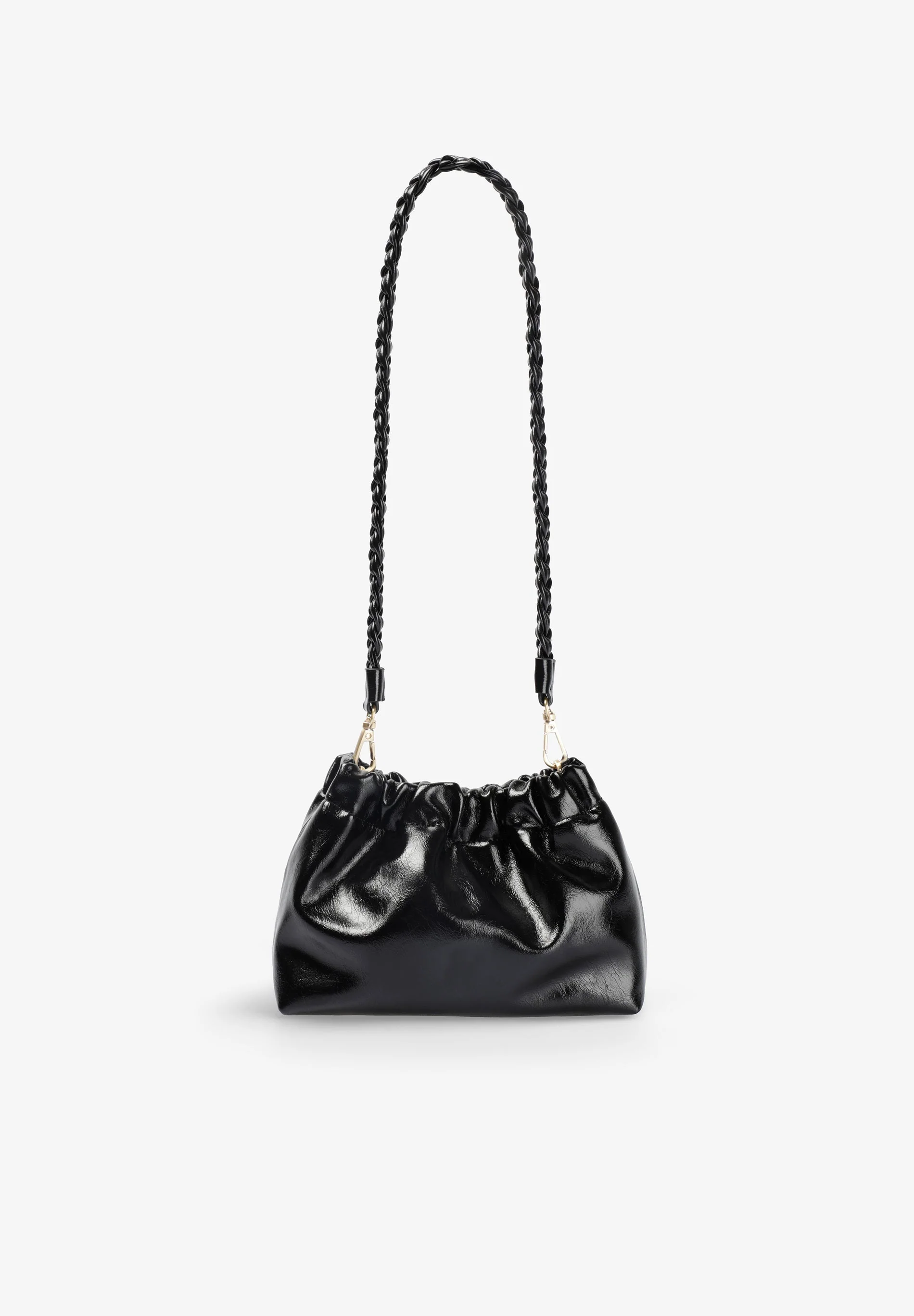 RUCHED CLUTCH BAG - Image 4