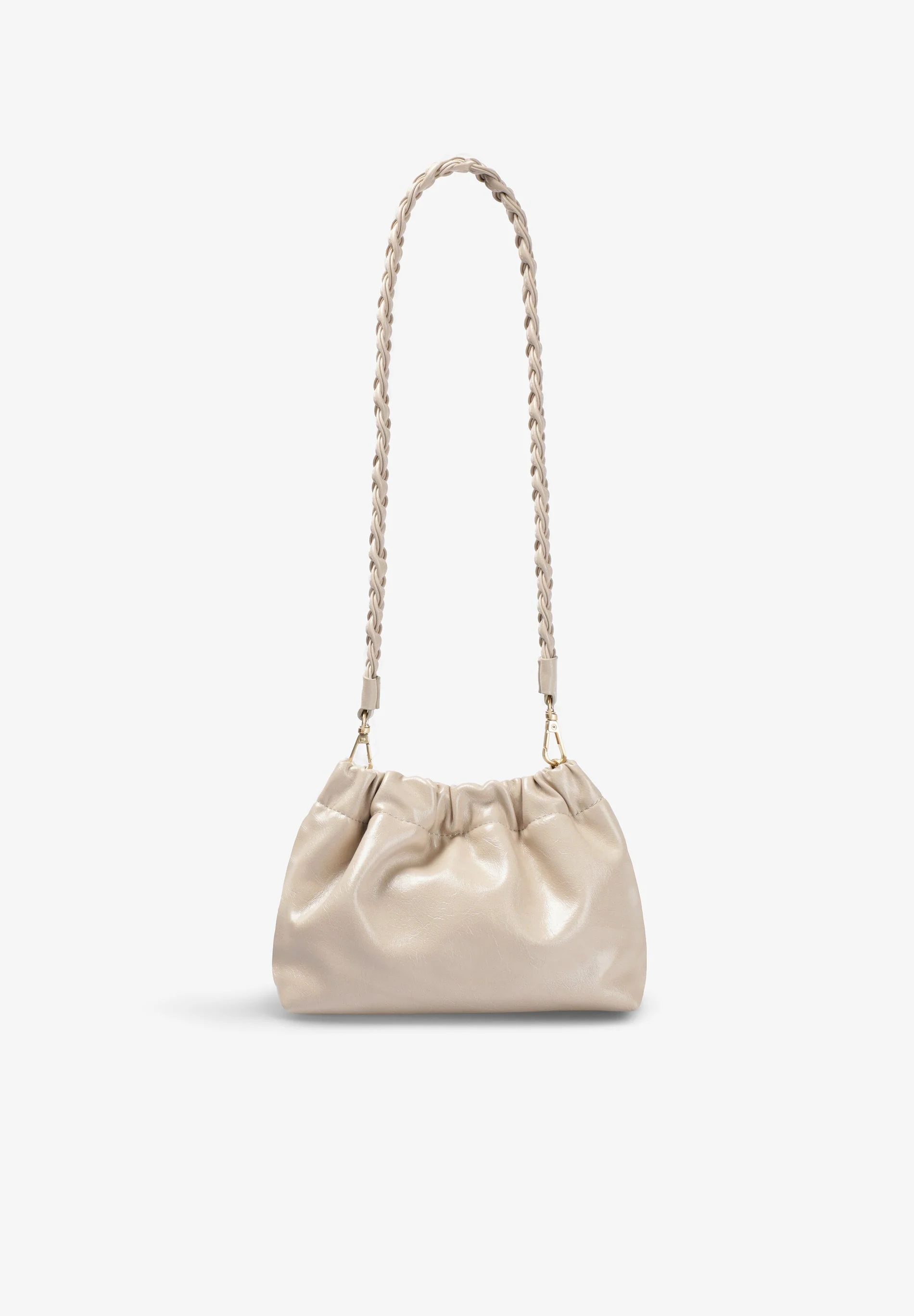 RUCHED CLUTCH BAG - Image 4