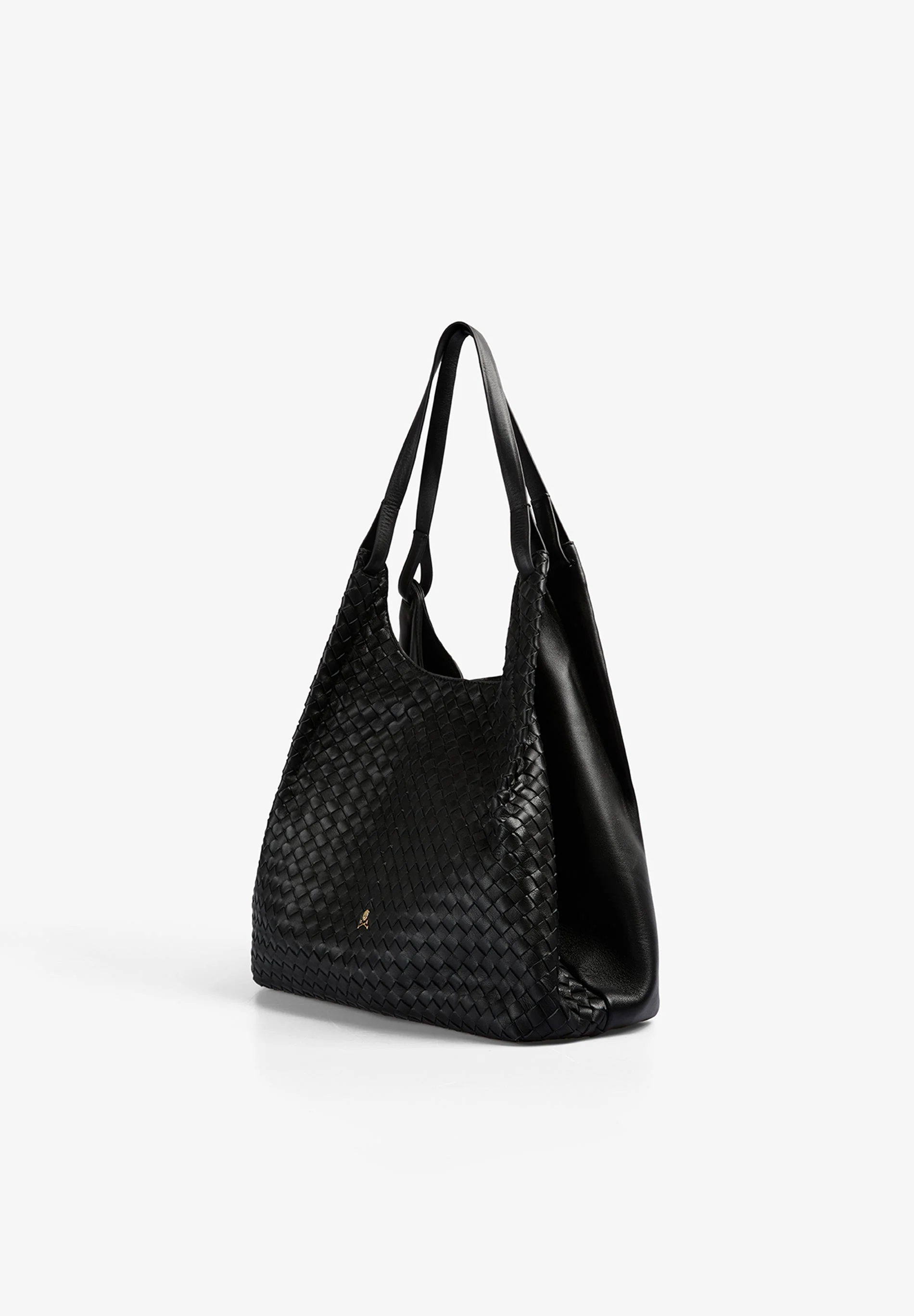 BRAIDED LEATHER TOTE BAG - Image 7