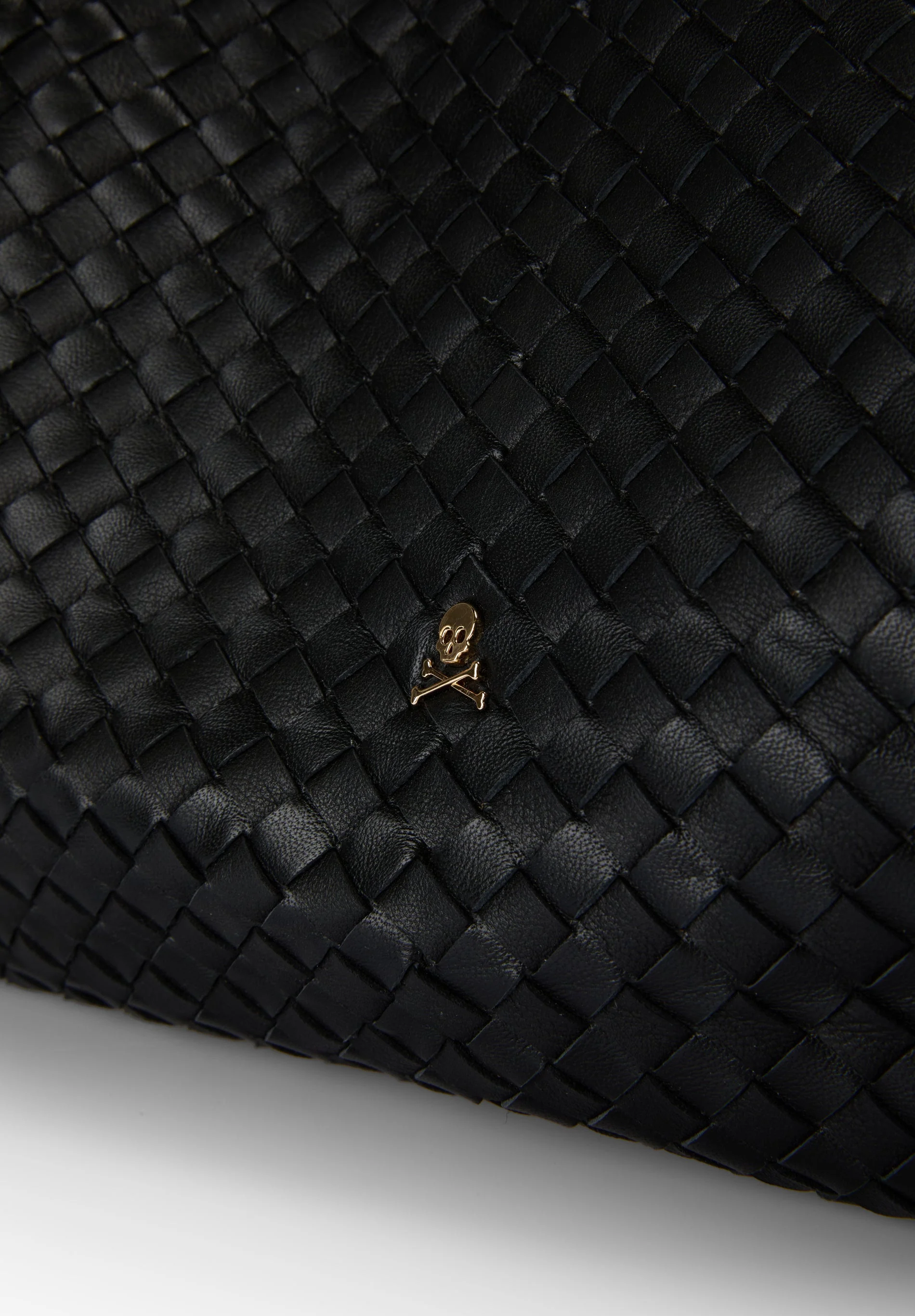 BRAIDED LEATHER TOTE BAG - Image 8