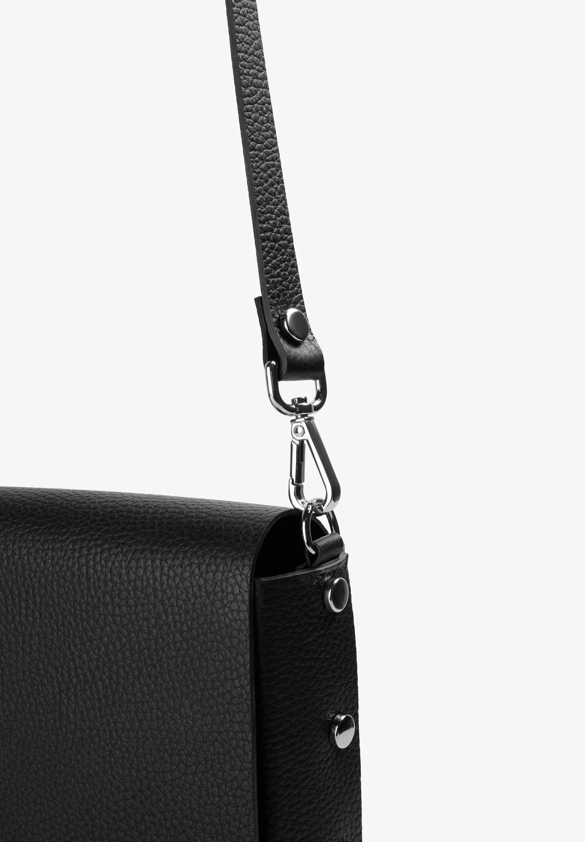 LEATHER BAG WITH APPLIQUÉS - Image 9