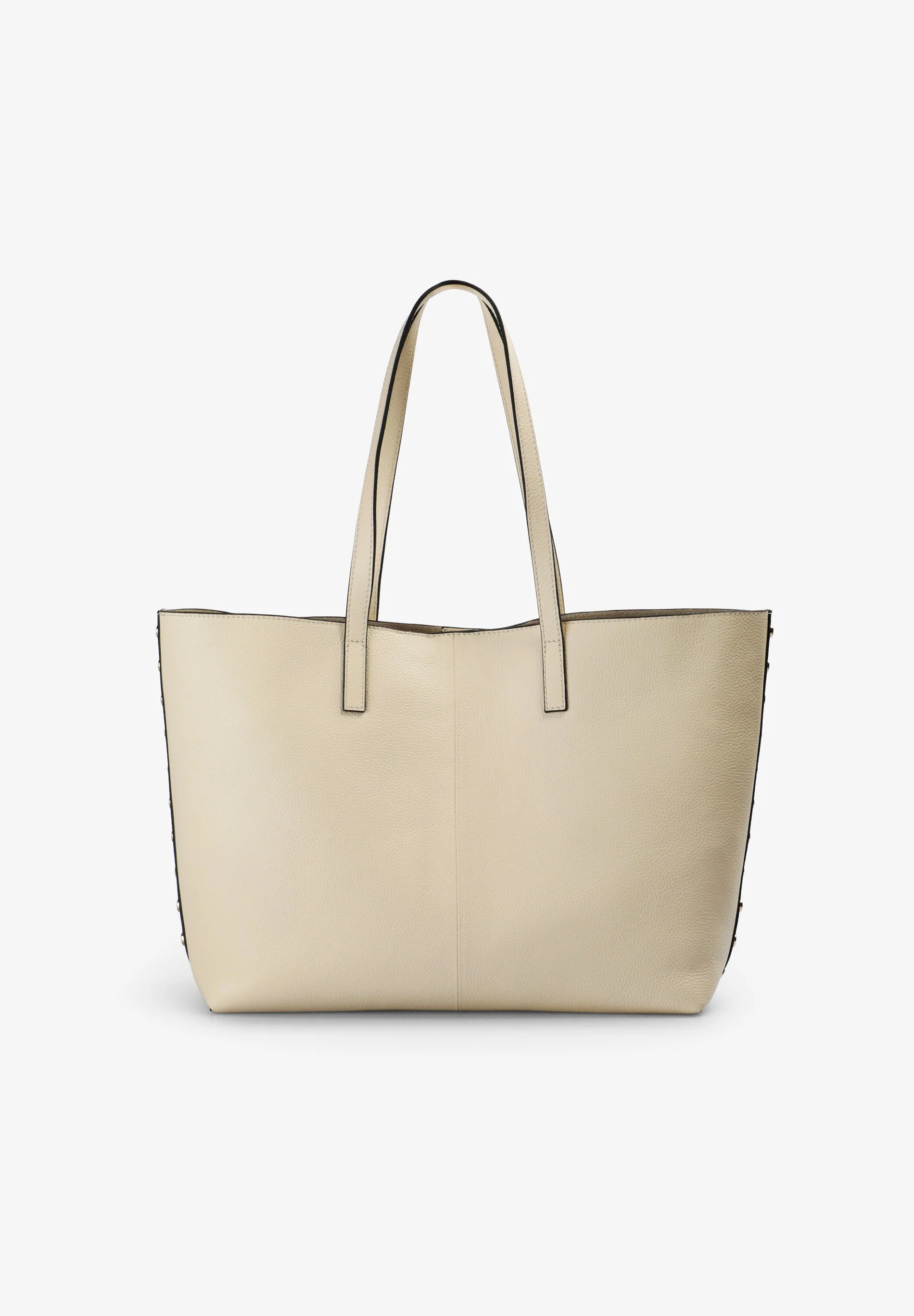 LEATHER TOTE BAG WITH APPLIQUÉS - Image 2