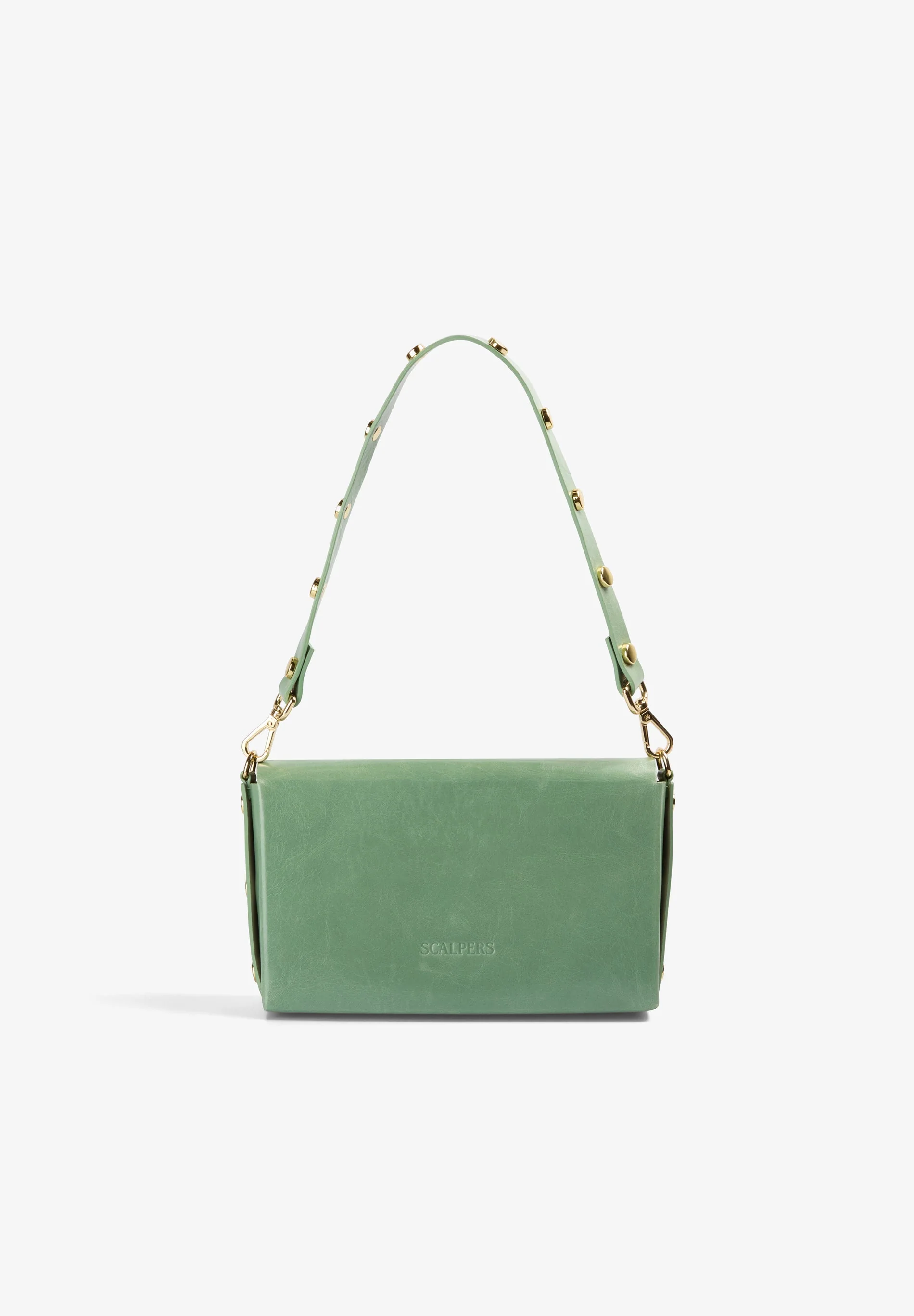 STUDDED LEATHER MINI BAG - Image 2